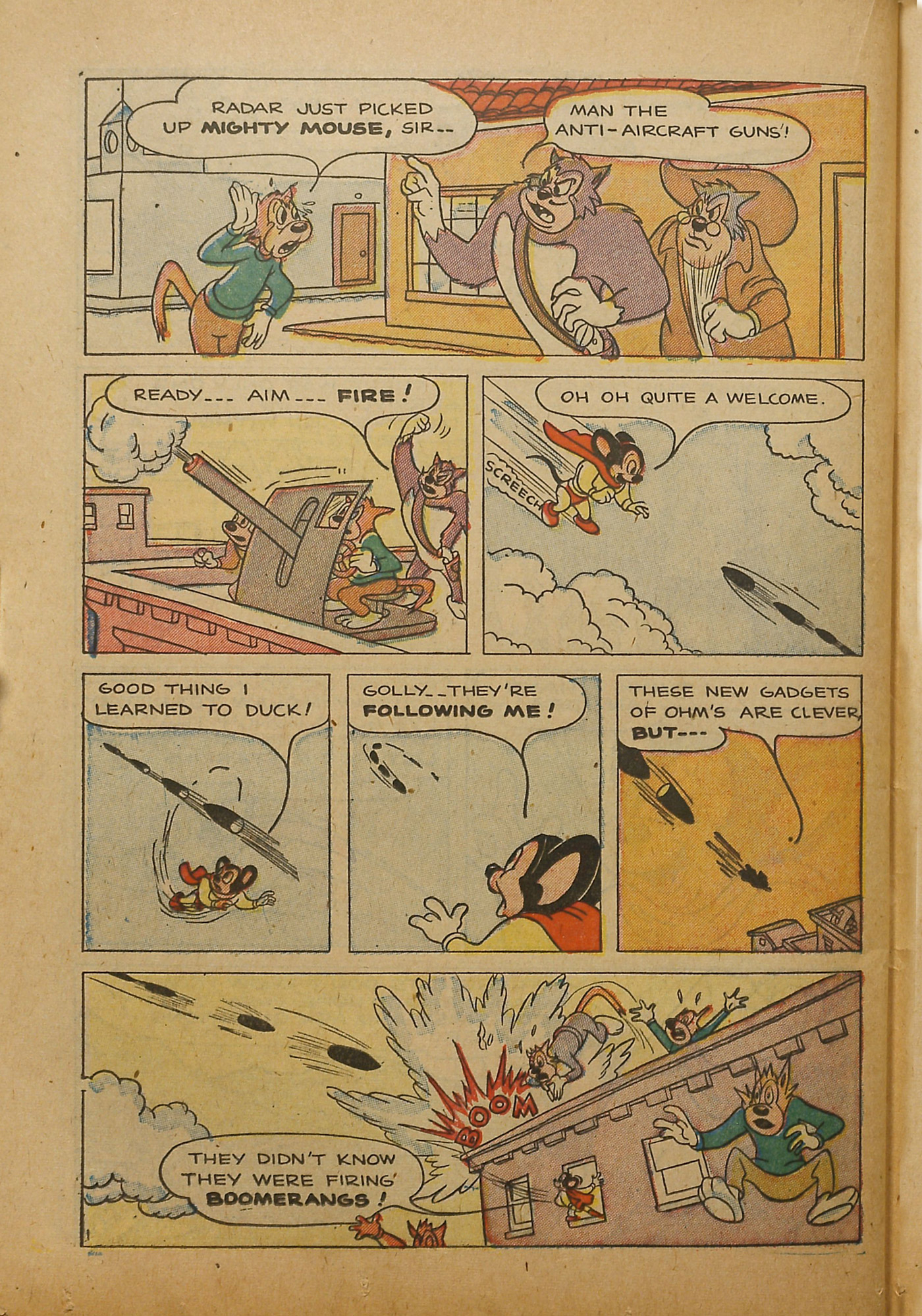 Read online Paul Terry's Mighty Mouse Comics comic -  Issue #40 - 88