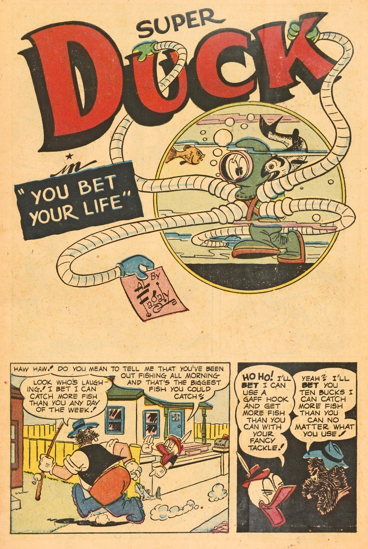 Read online Super Duck Comics comic -  Issue #50 - 3