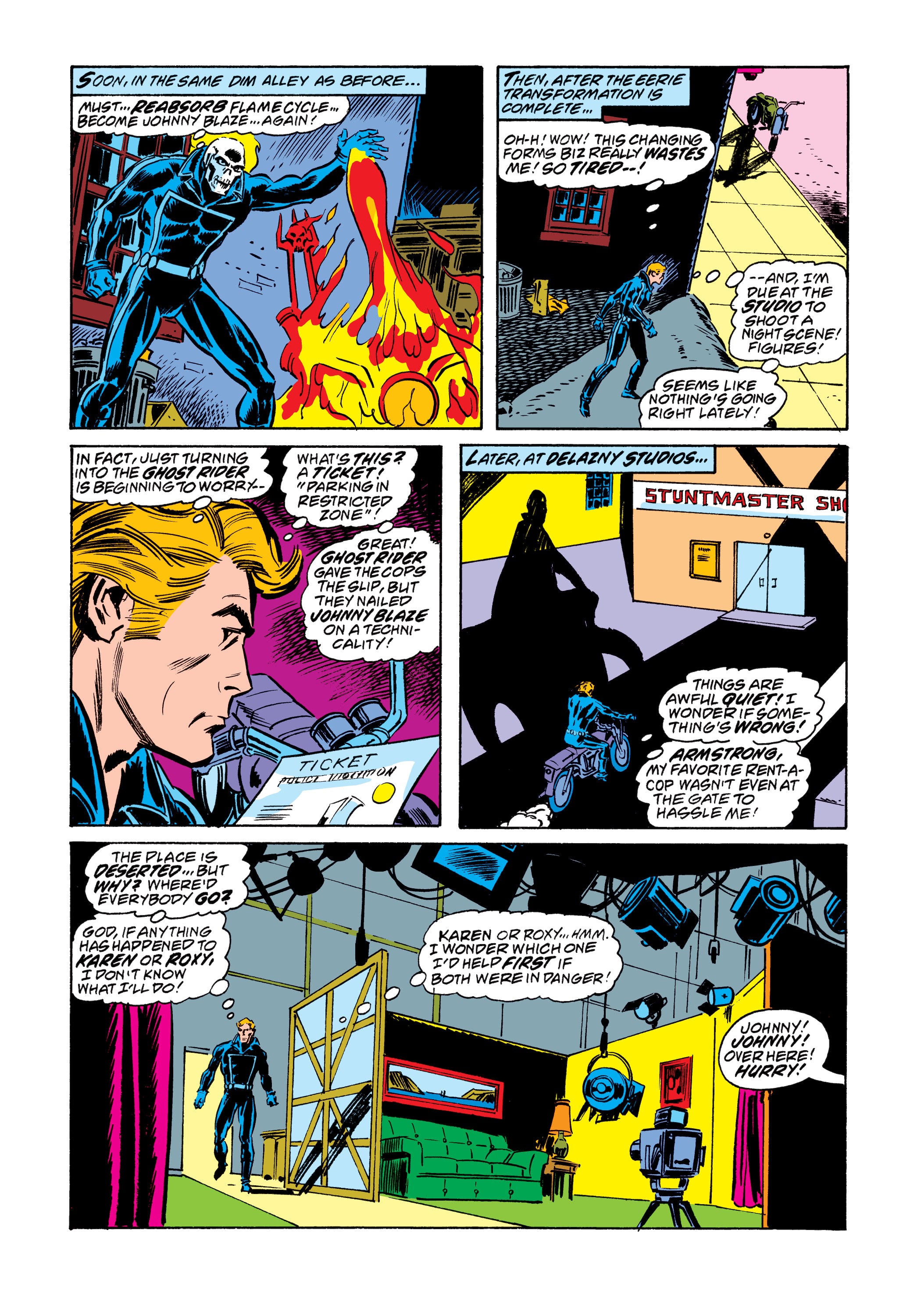 Read online Marvel Masterworks: Ghost Rider comic -  Issue # TPB 3 (Part 1) - 87