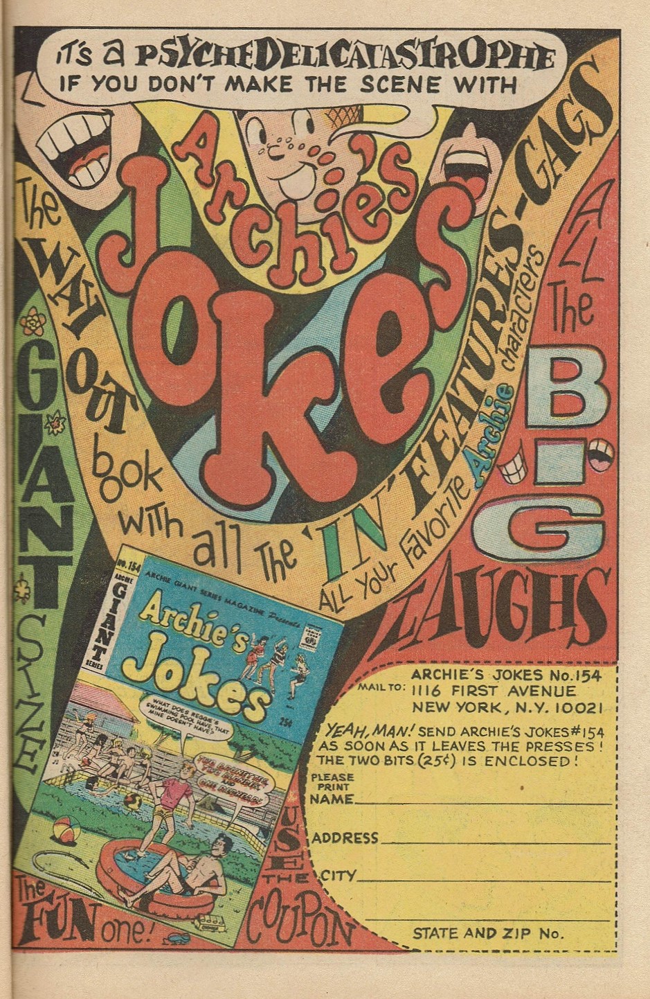 Read online Jughead's Jokes comic -  Issue #7 - 18