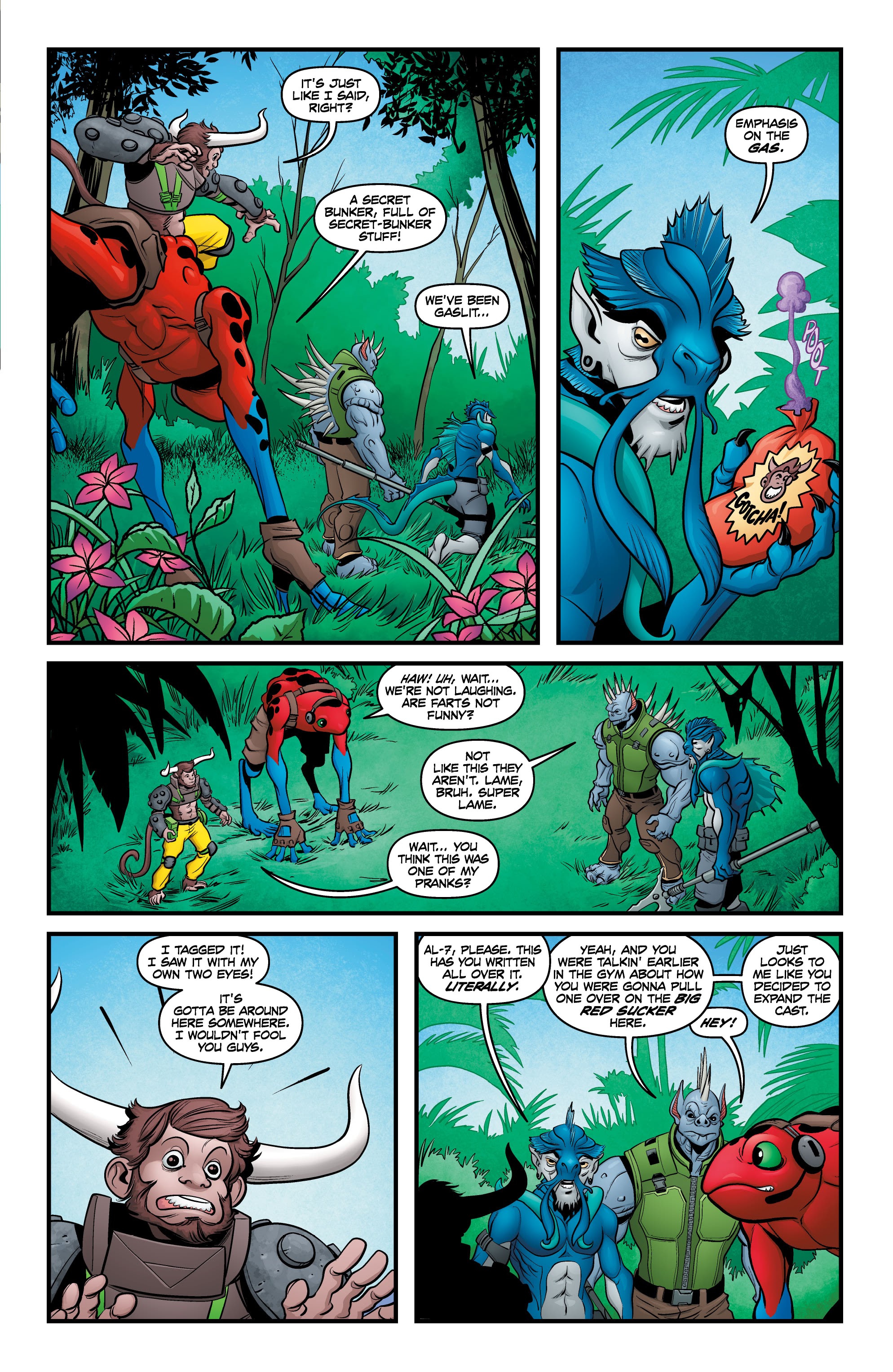 Read online Alter Nation: They Hide Hybrids comic -  Issue # TPB - 17