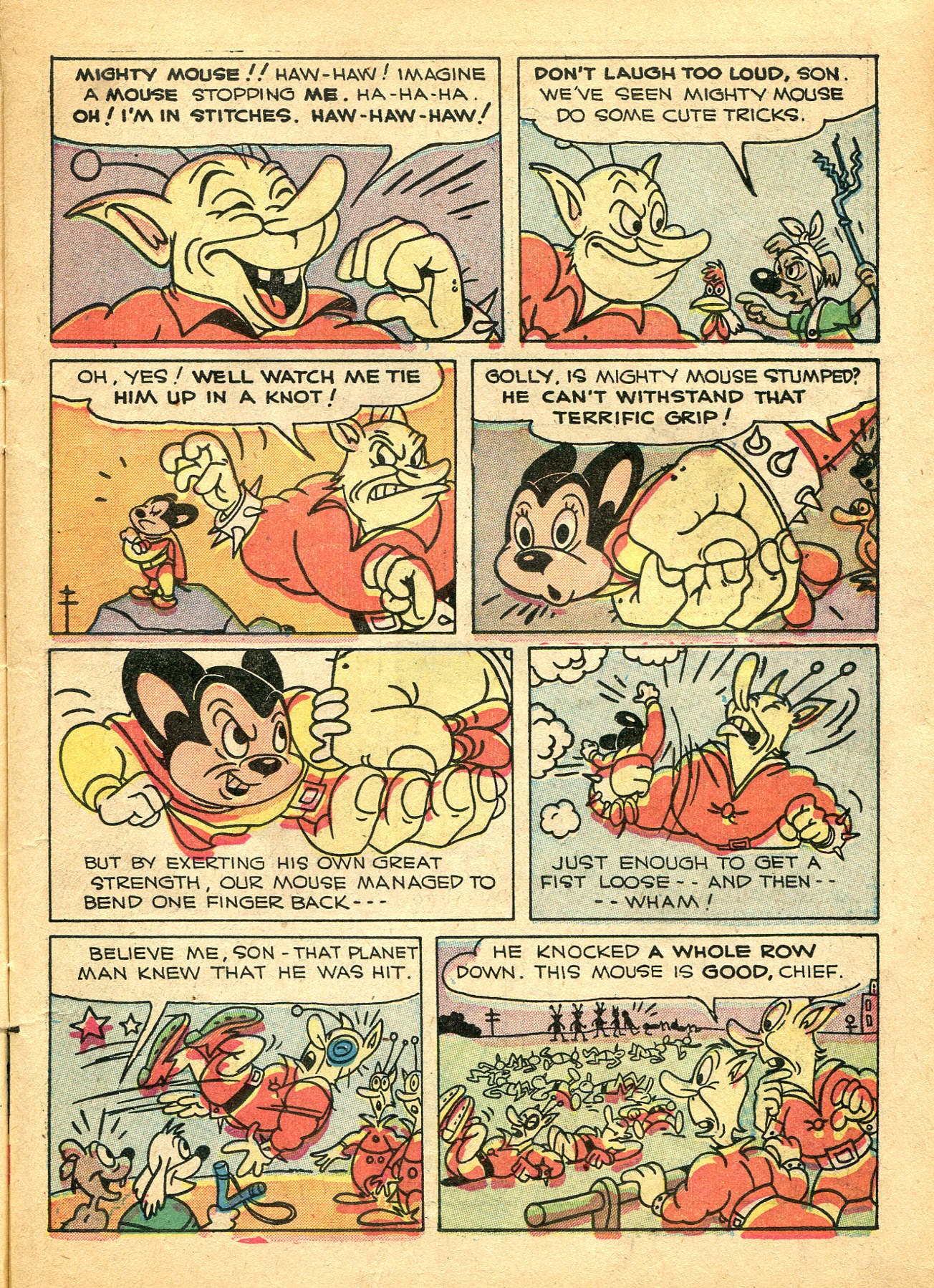 Read online Paul Terry's Mighty Mouse Comics comic -  Issue #23 - 15