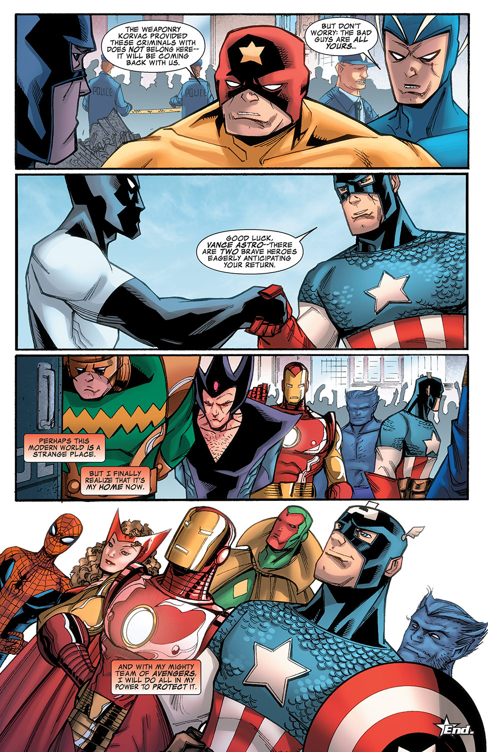 Read online Captain America & the Korvac Saga comic -  Issue #4 - 24