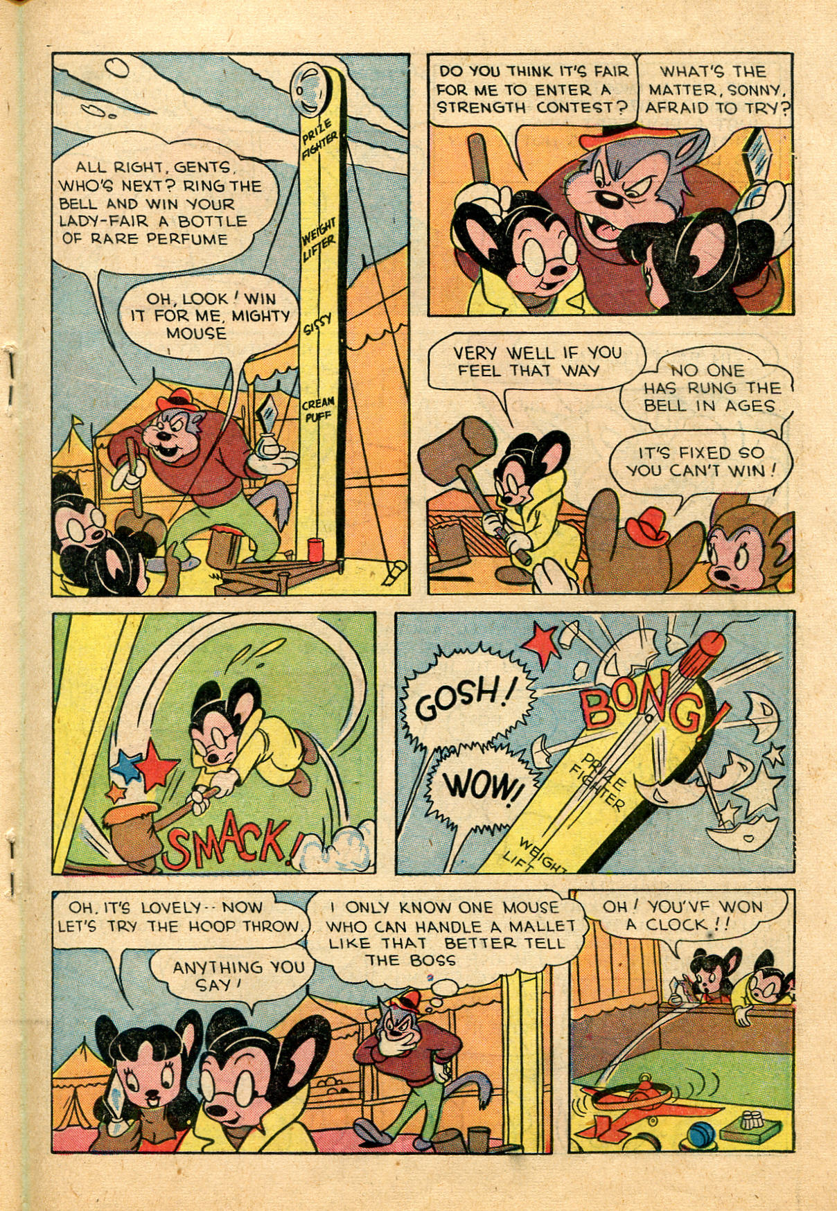 Read online Paul Terry's Mighty Mouse Comics comic -  Issue #25 - 27