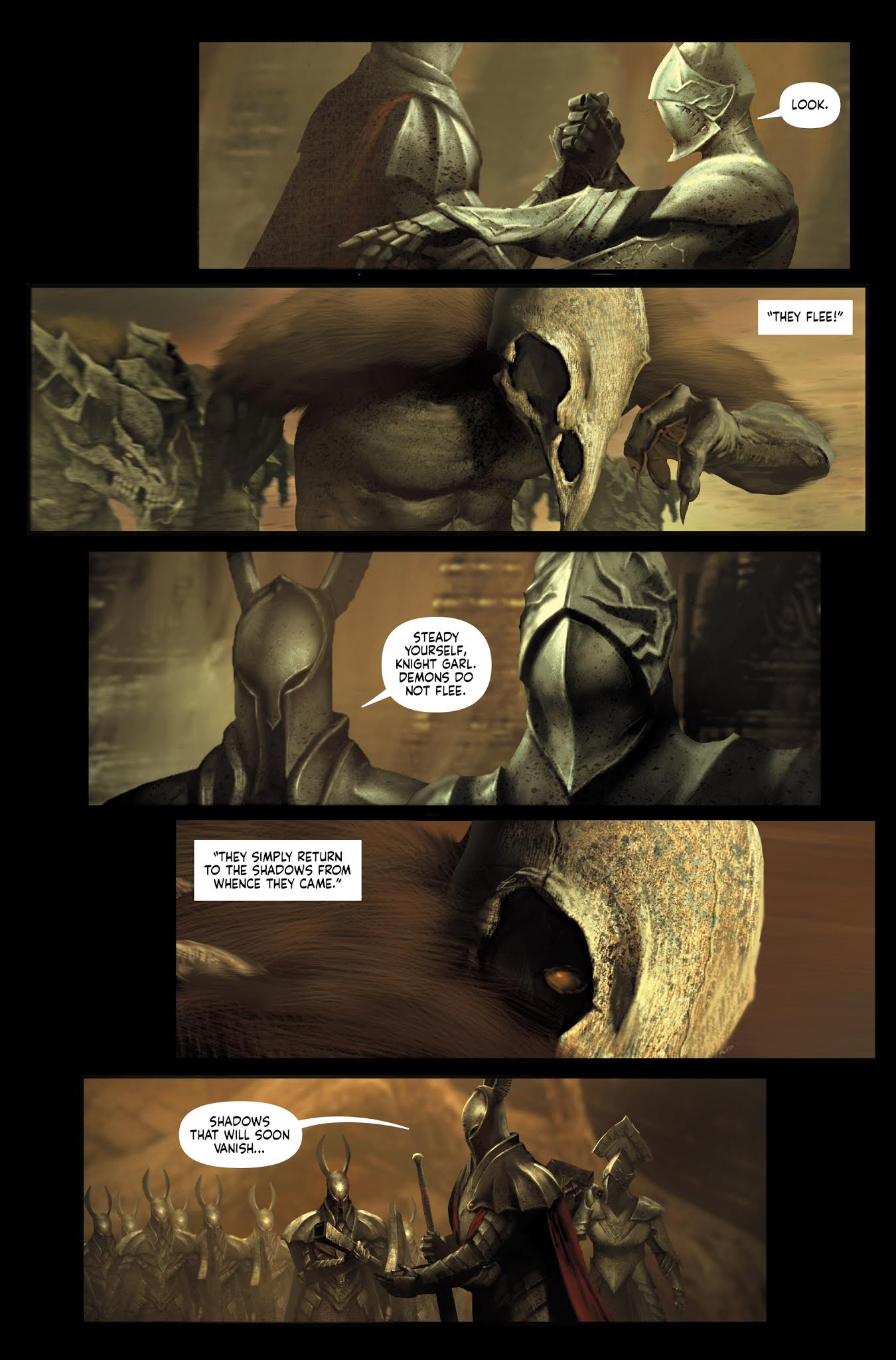 Read online Dark Souls: The Age of Fire comic -  Issue #2 - 6