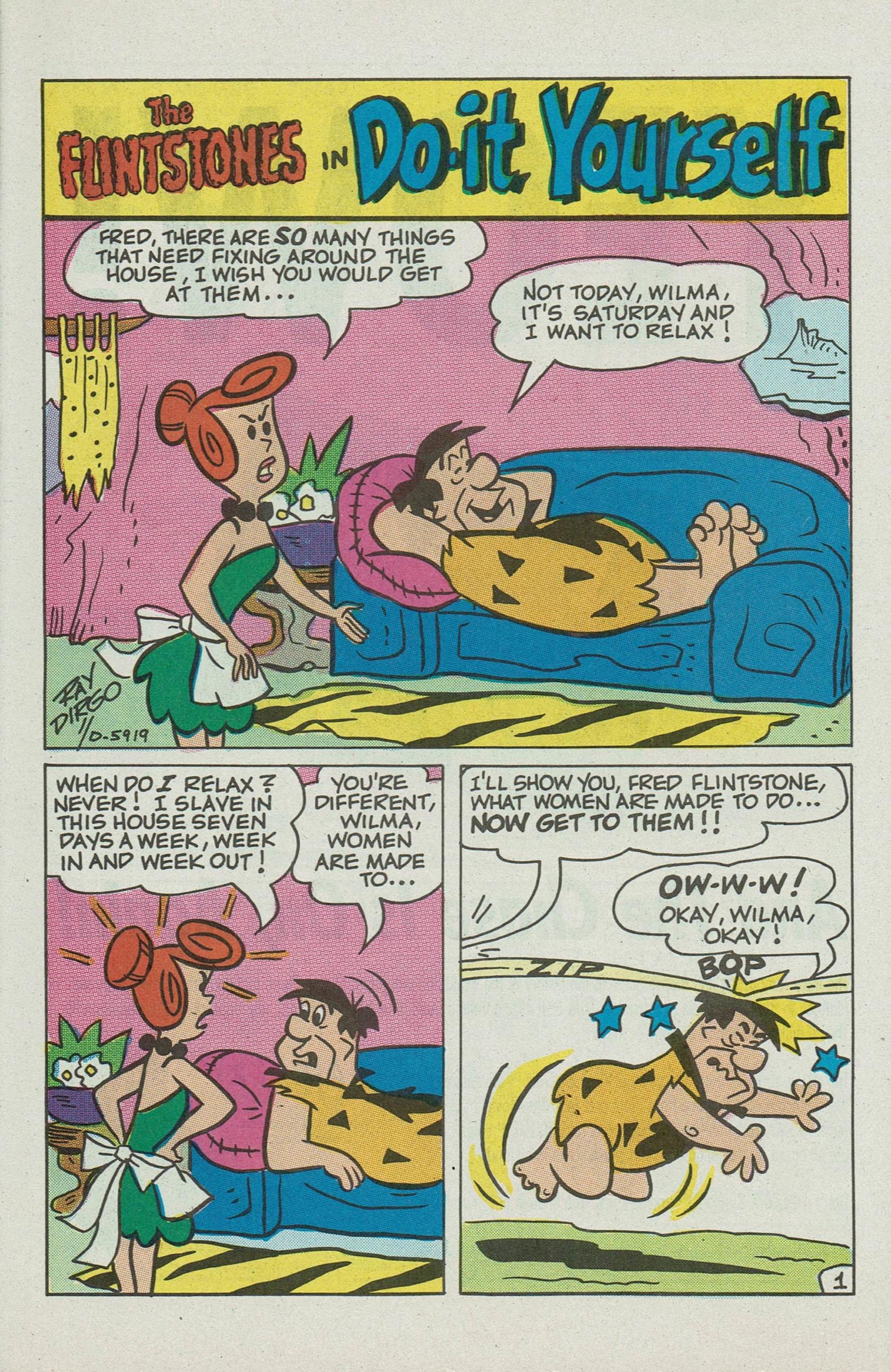 Read online The Flintstones (1992) comic -  Issue #11 - 3