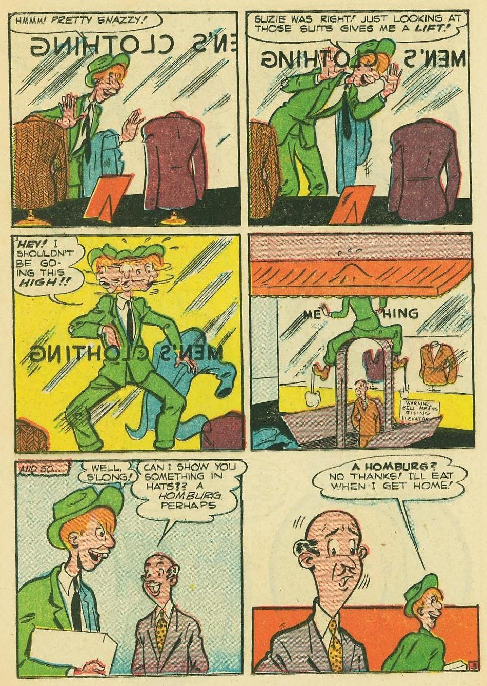 Read online Suzie Comics comic -  Issue #62 - 36