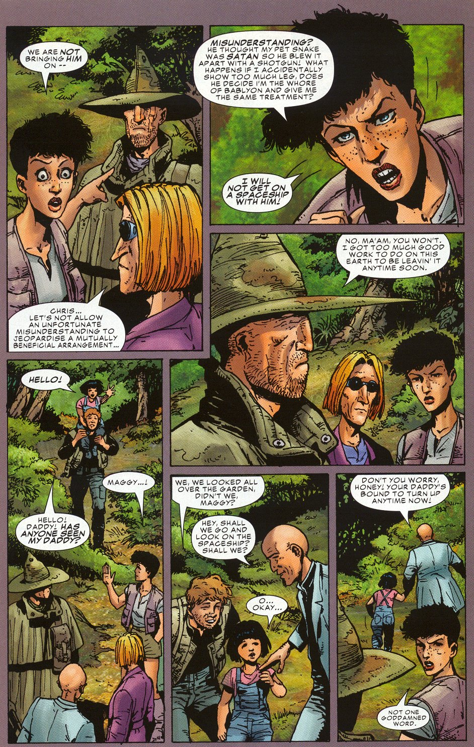 Read online Just A Pilgrim: Garden of Eden comic -  Issue #2 - 6