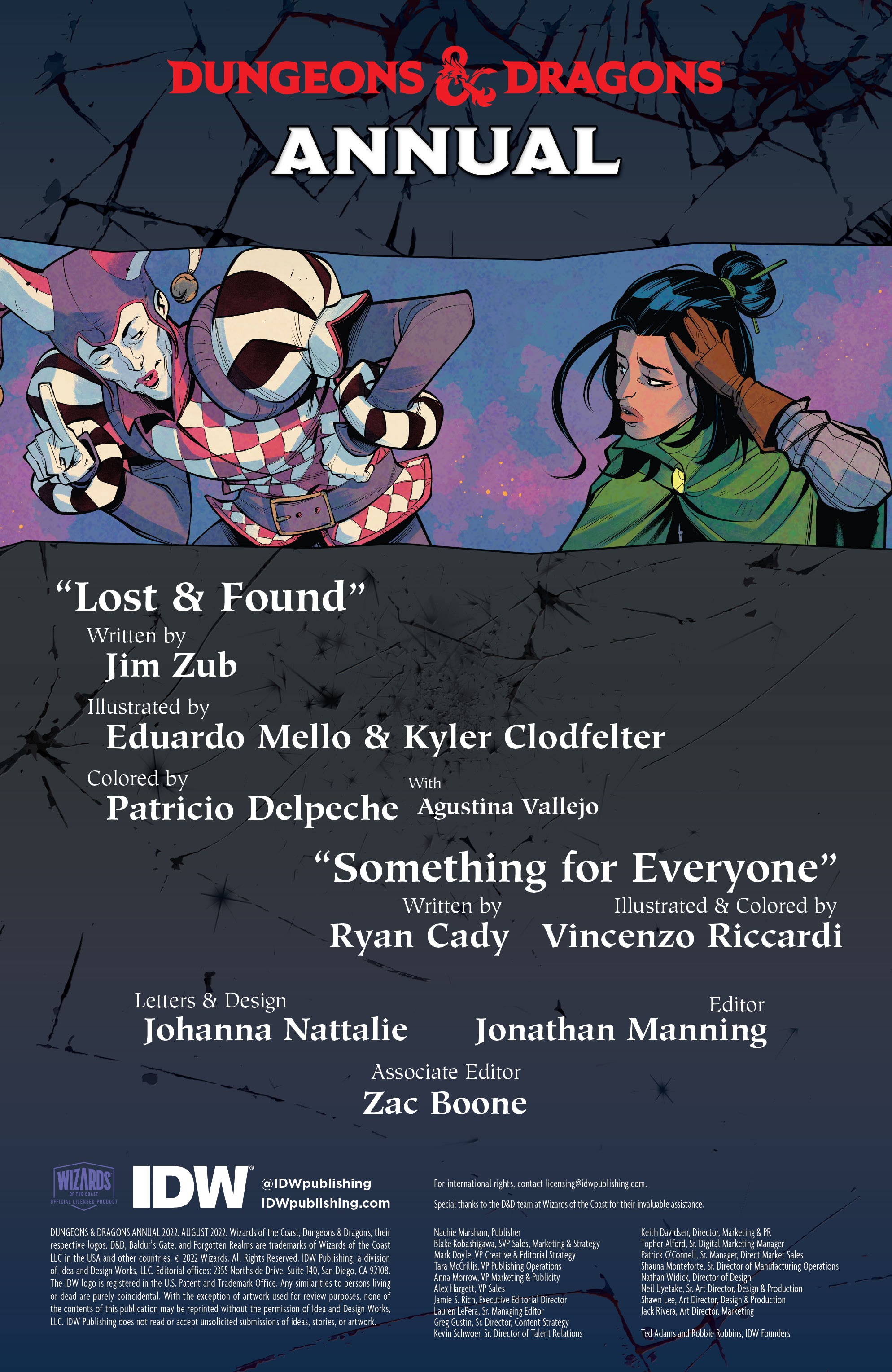 Read online Dungeons & Dragons Annual 2022 comic -  Issue # Full - 2