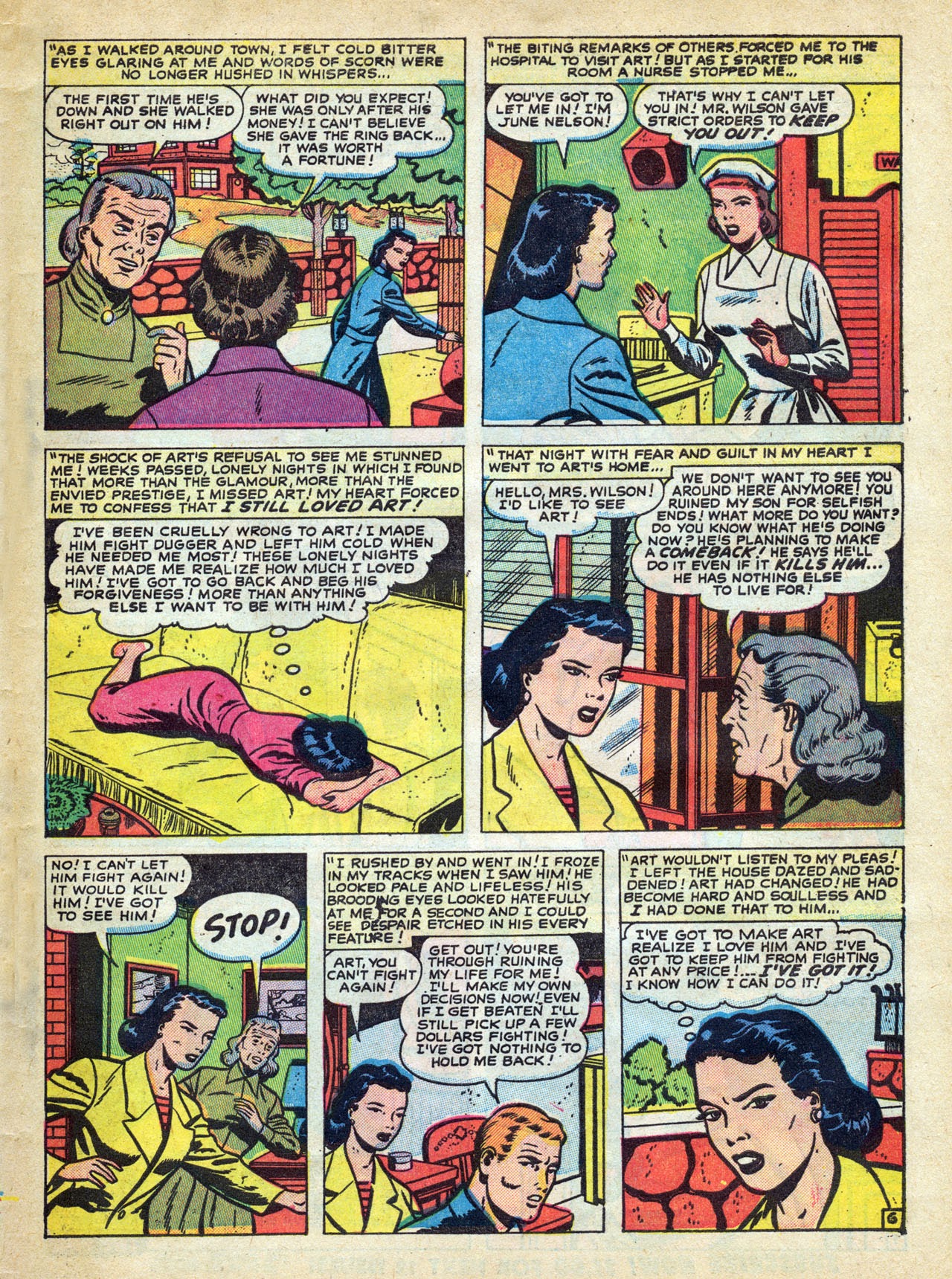 Read online Girl Comics (1949) comic -  Issue #9 - 31