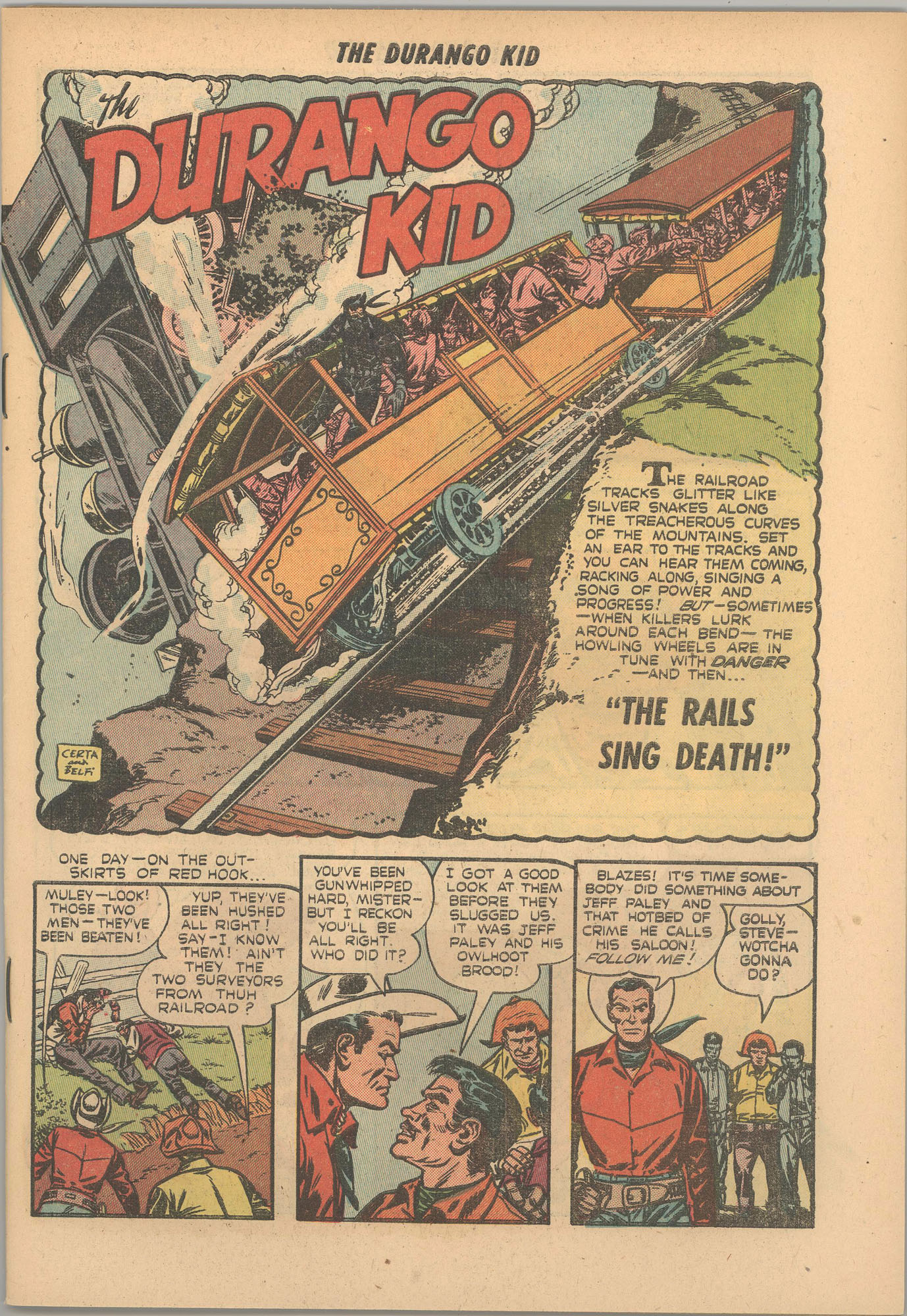 Read online Charles Starrett as The Durango Kid comic -  Issue #16 - 3