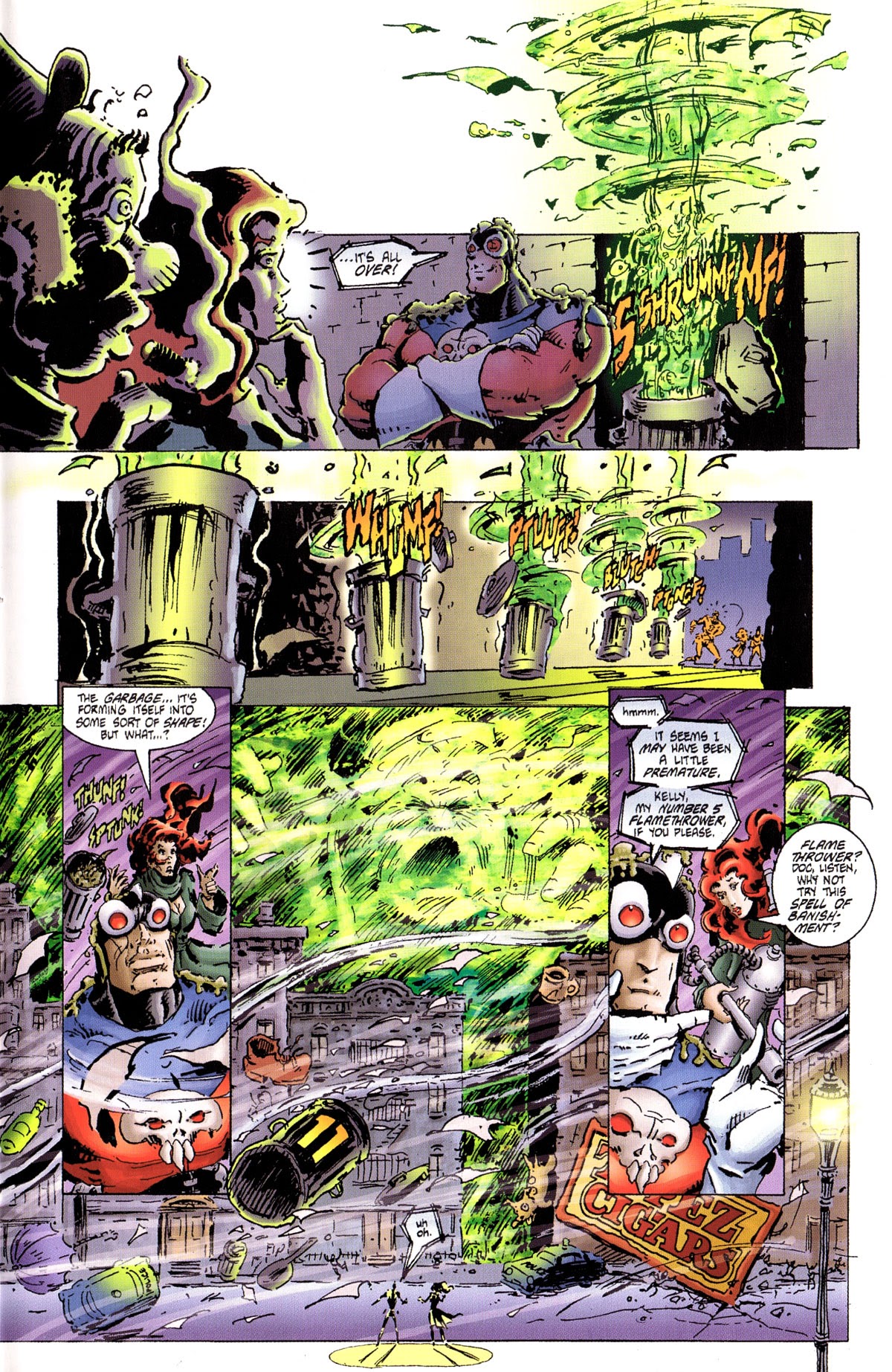 Read online Mr. Monster: Who Watches the Garbagemen? comic -  Issue # Full - 13