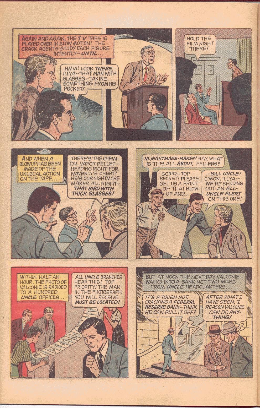 Read online The Man From U.N.C.L.E. comic -  Issue #17 - 17