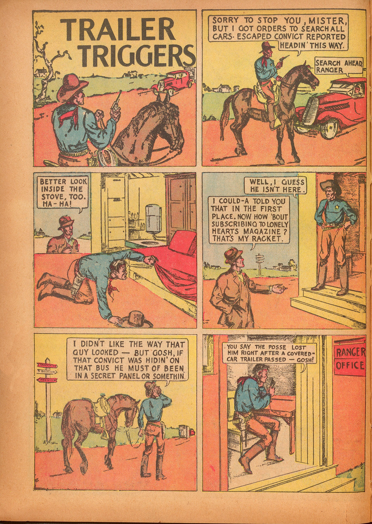 Read online Star Ranger comic -  Issue #1 - 6