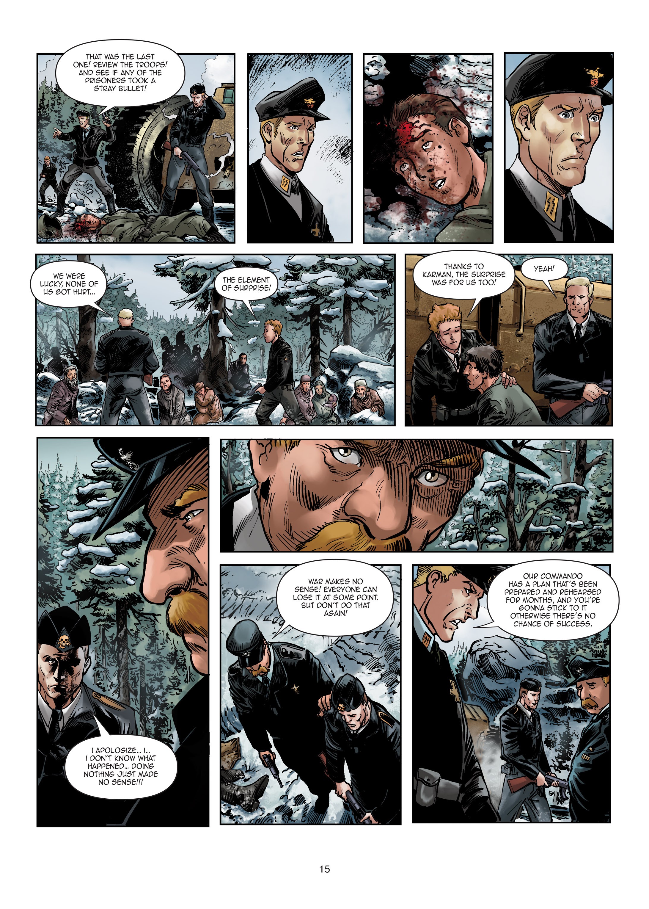 Read online Iron Squad comic -  Issue #5 - 15