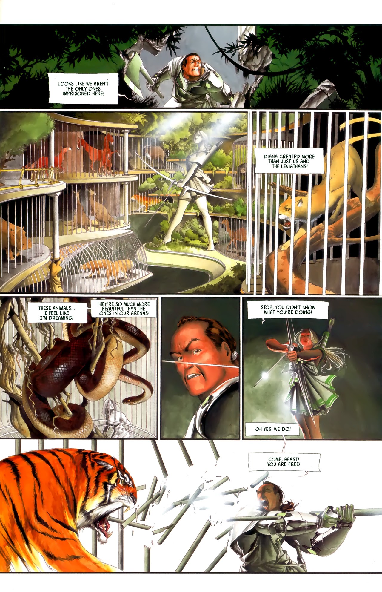 Read online Scourge Of The Gods: The Fall comic -  Issue #2 - 37