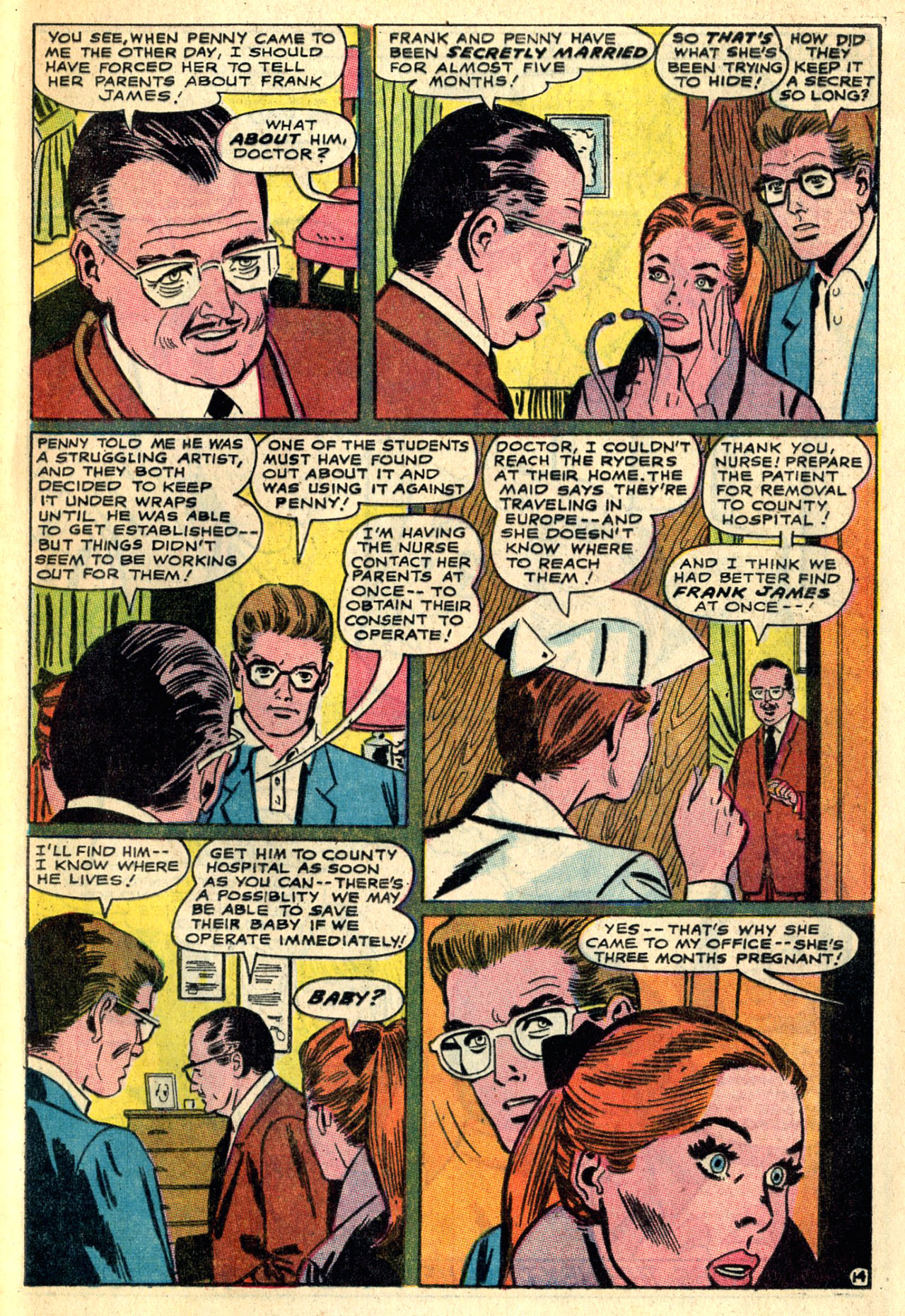 Read online Heart Throbs comic -  Issue #114 - 33