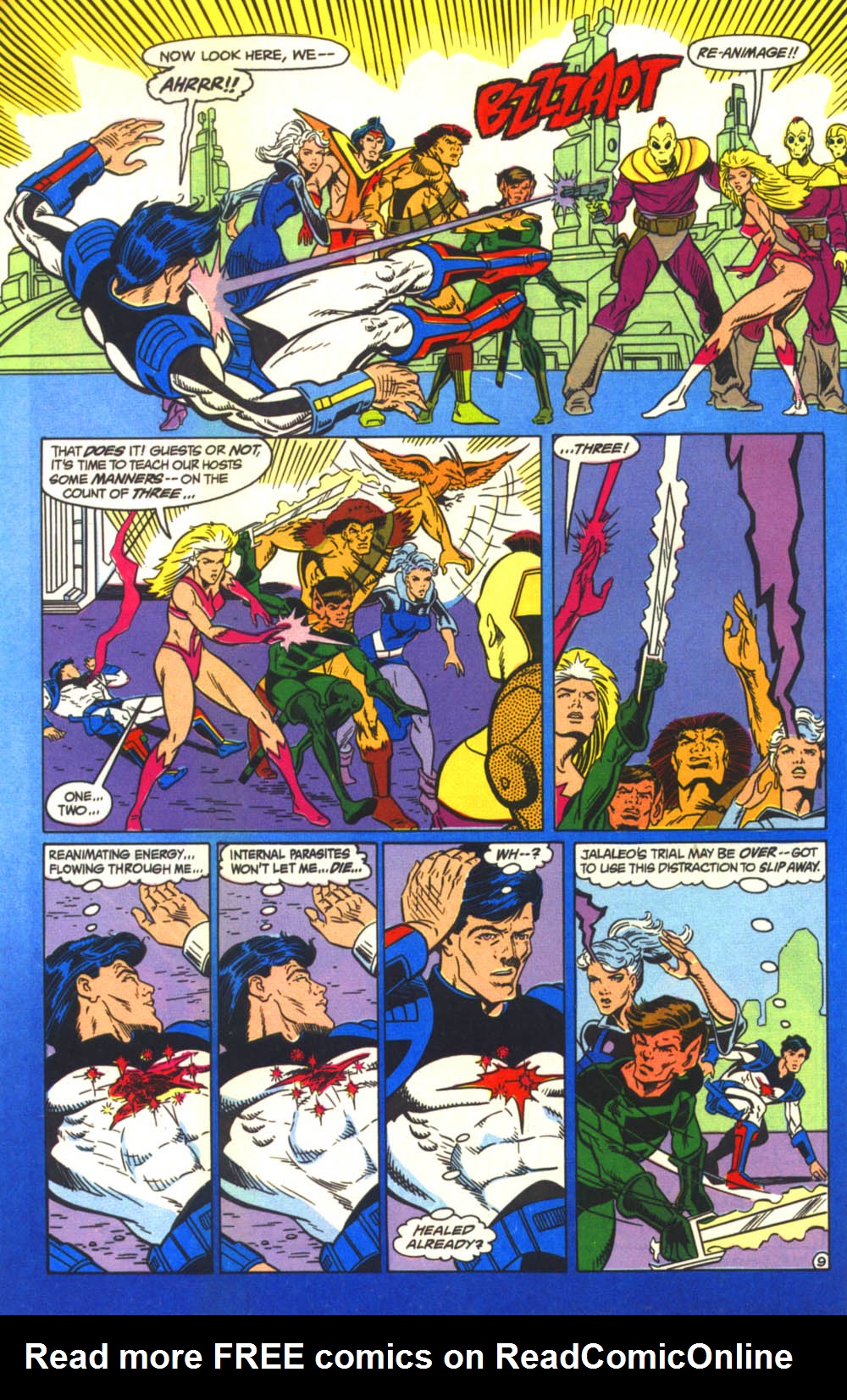Read online The Wanderers comic -  Issue #7 - 11