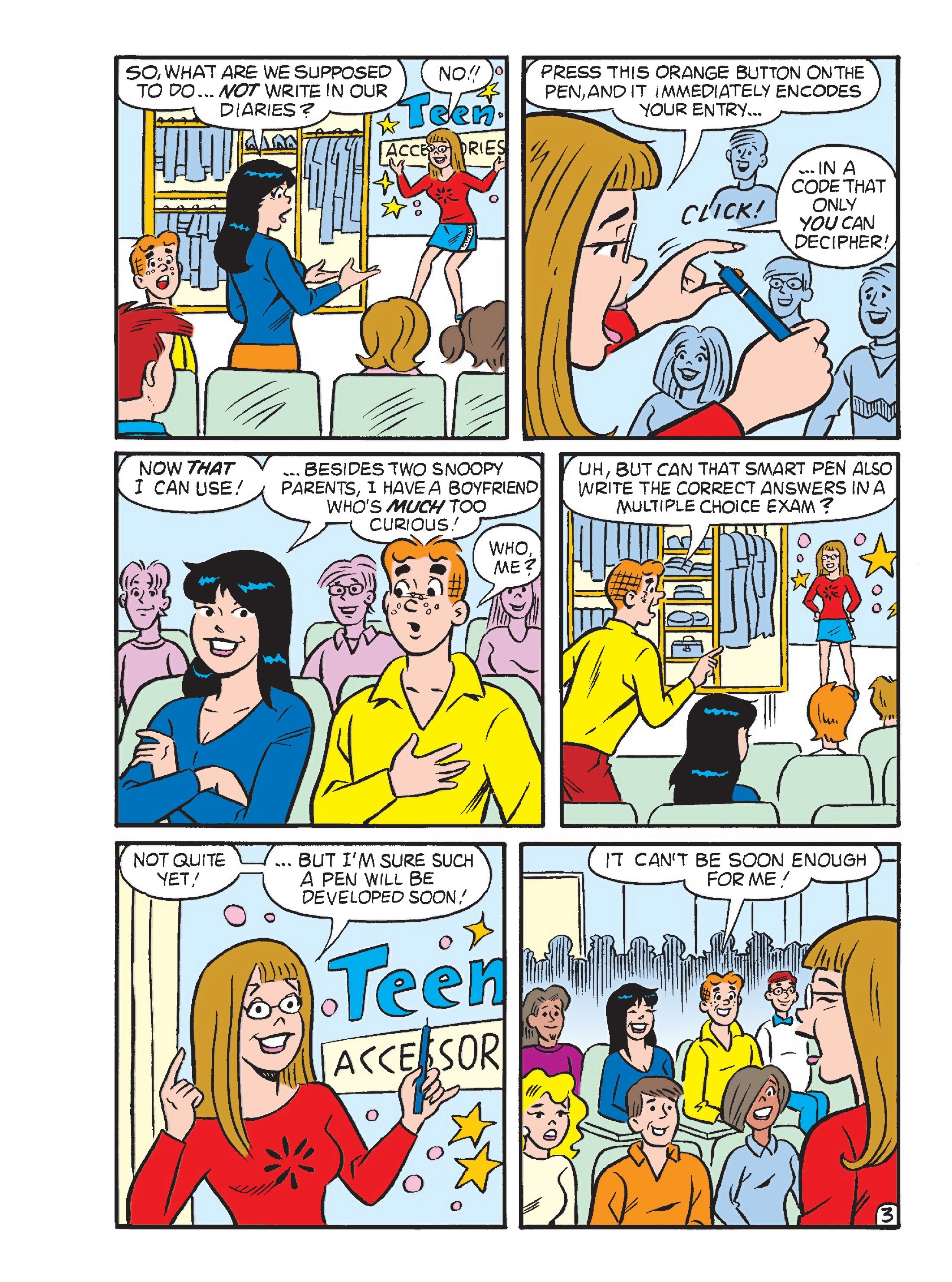 Read online Betty & Veronica Friends Double Digest comic -  Issue #252 - 164