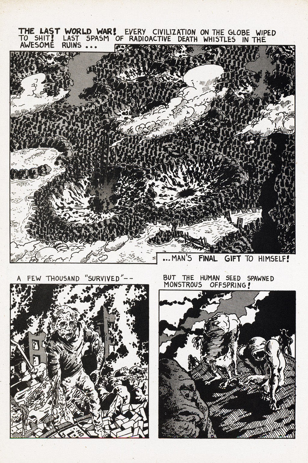 Read online Two-Fisted Zombies! comic -  Issue # Full - 11