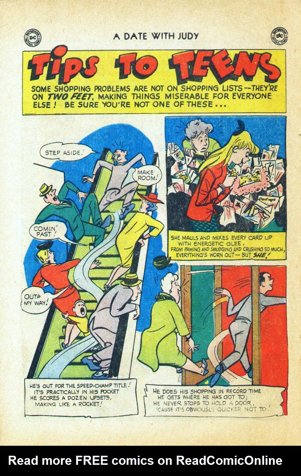 Read online A Date with Judy comic -  Issue #71 - 10