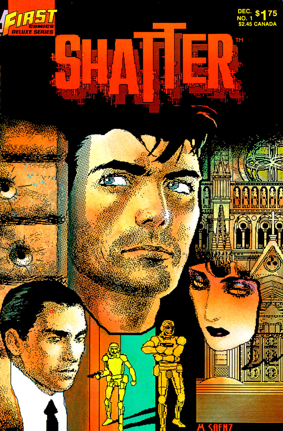 Read online Shatter comic -  Issue #1 - 1