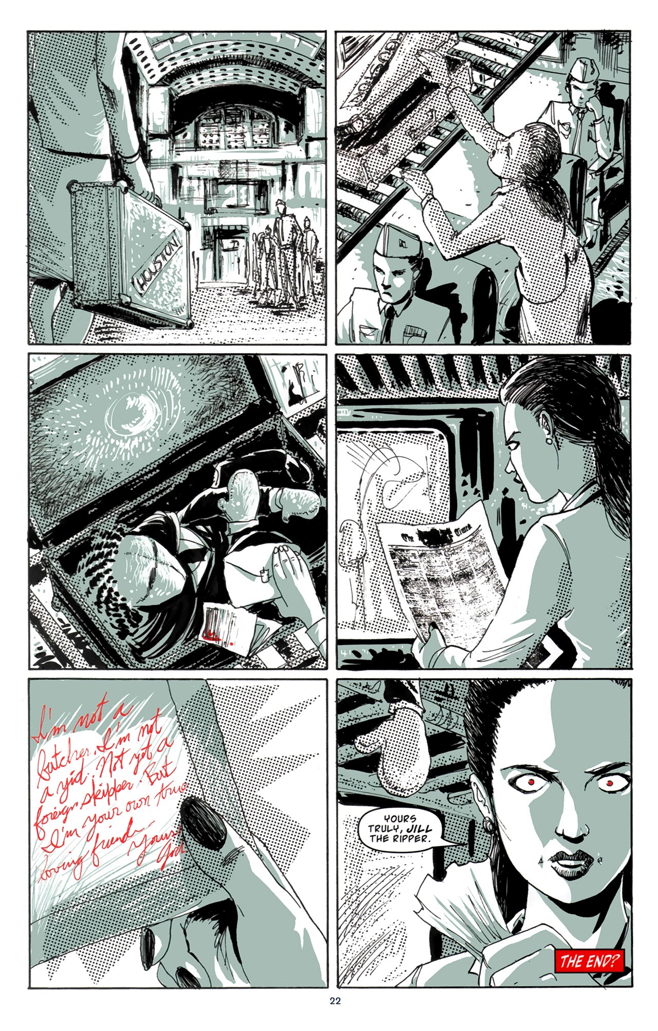 Read online Yours Truly, Jack the Ripper comic -  Issue #3 - 24