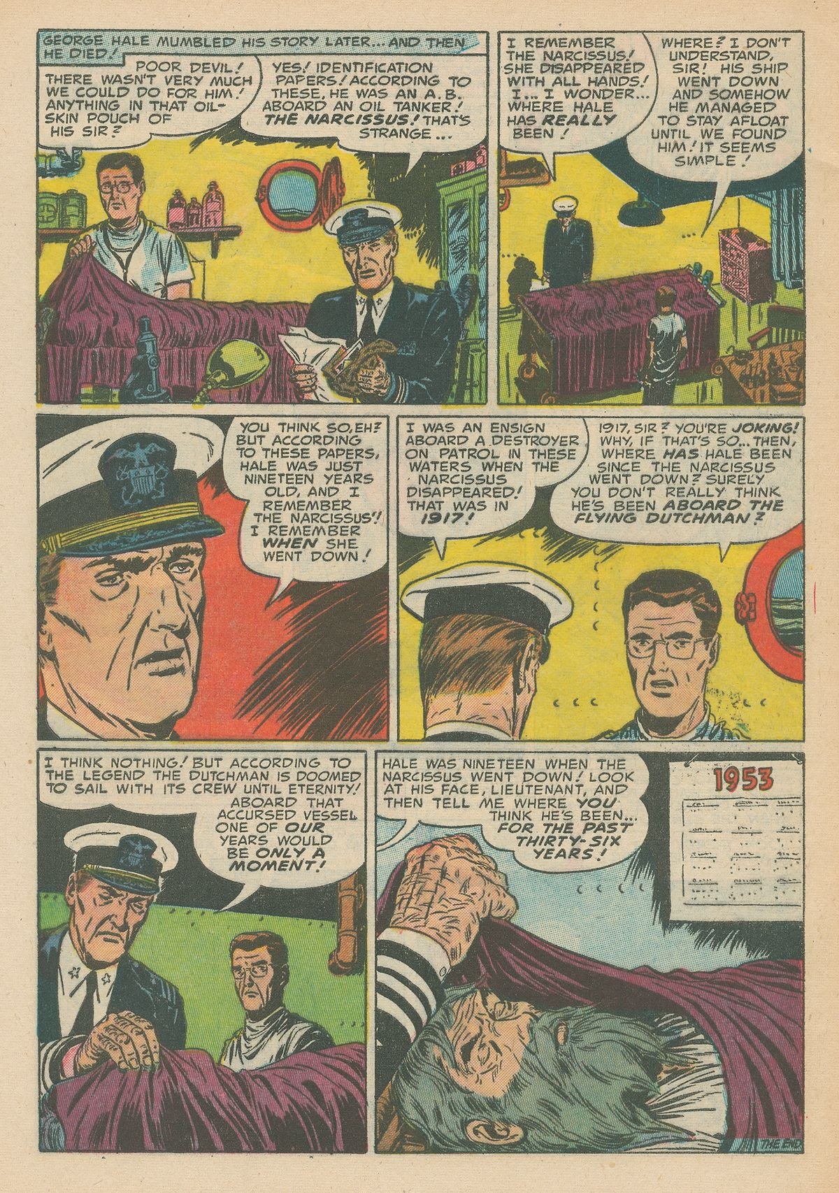 Read online Black Magic (1950) comic -  Issue #29 - 32