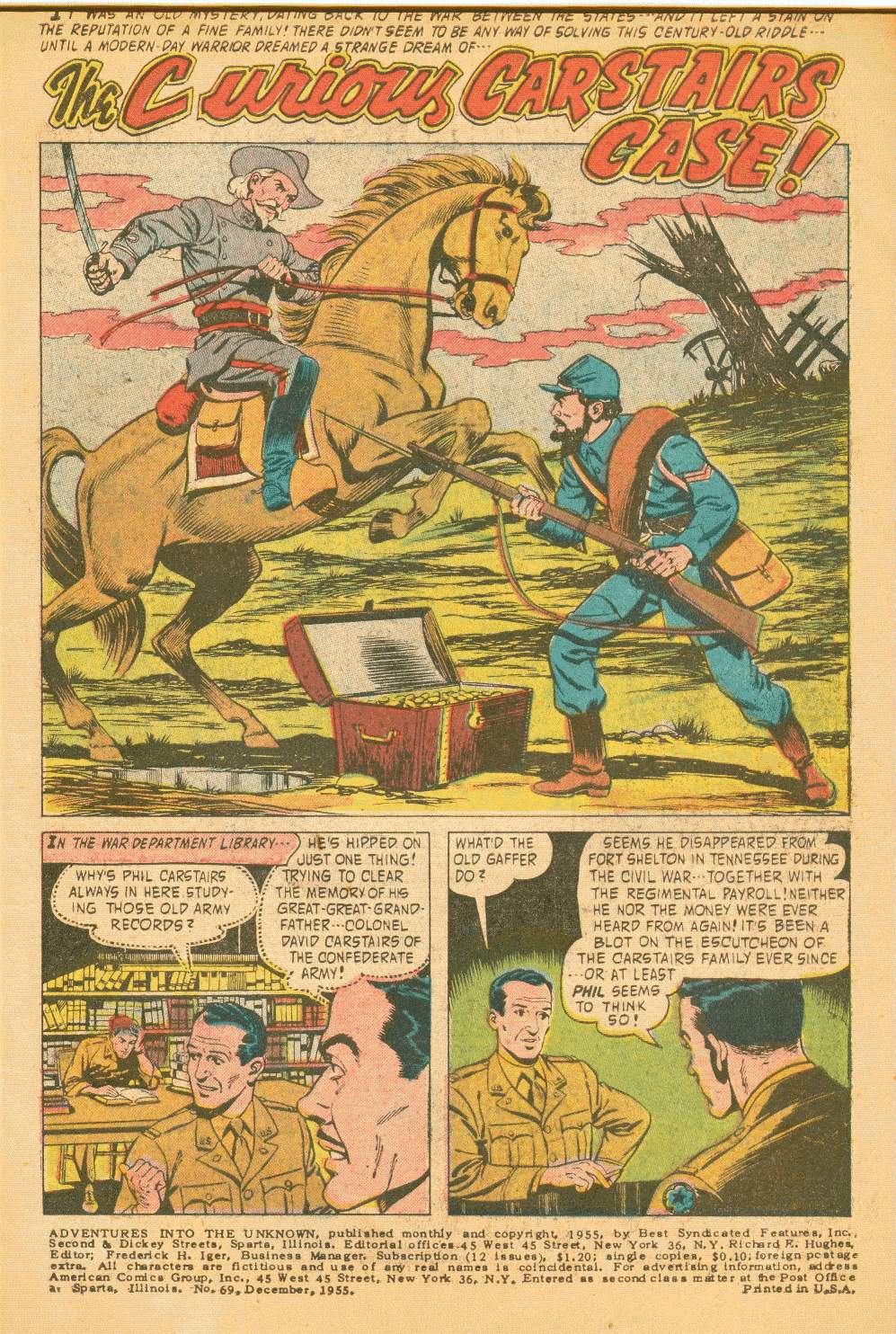 Read online Adventures Into The Unknown comic -  Issue #69 - 3