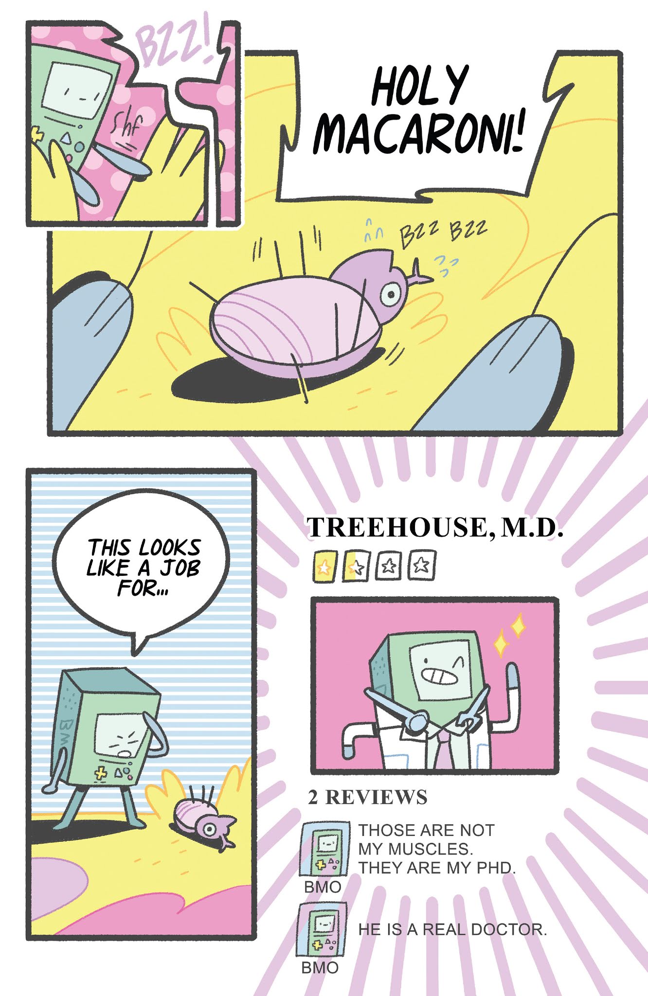 Read online Adventure Time: BMO Bonanza comic -  Issue # Full - 37
