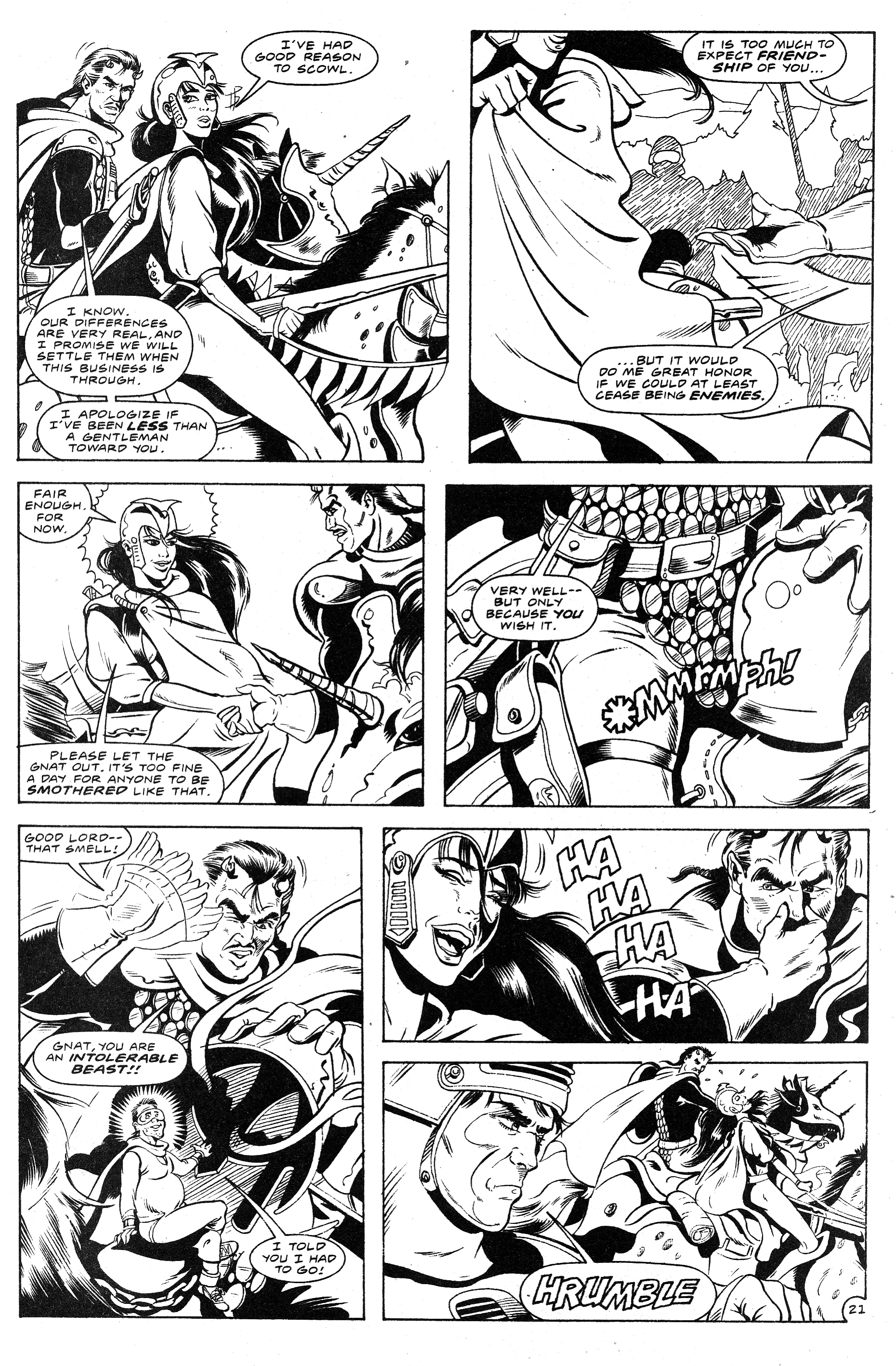 Read online Ex-Mutants: The Shattered Earth Chronicles comic -  Issue #9 - 23