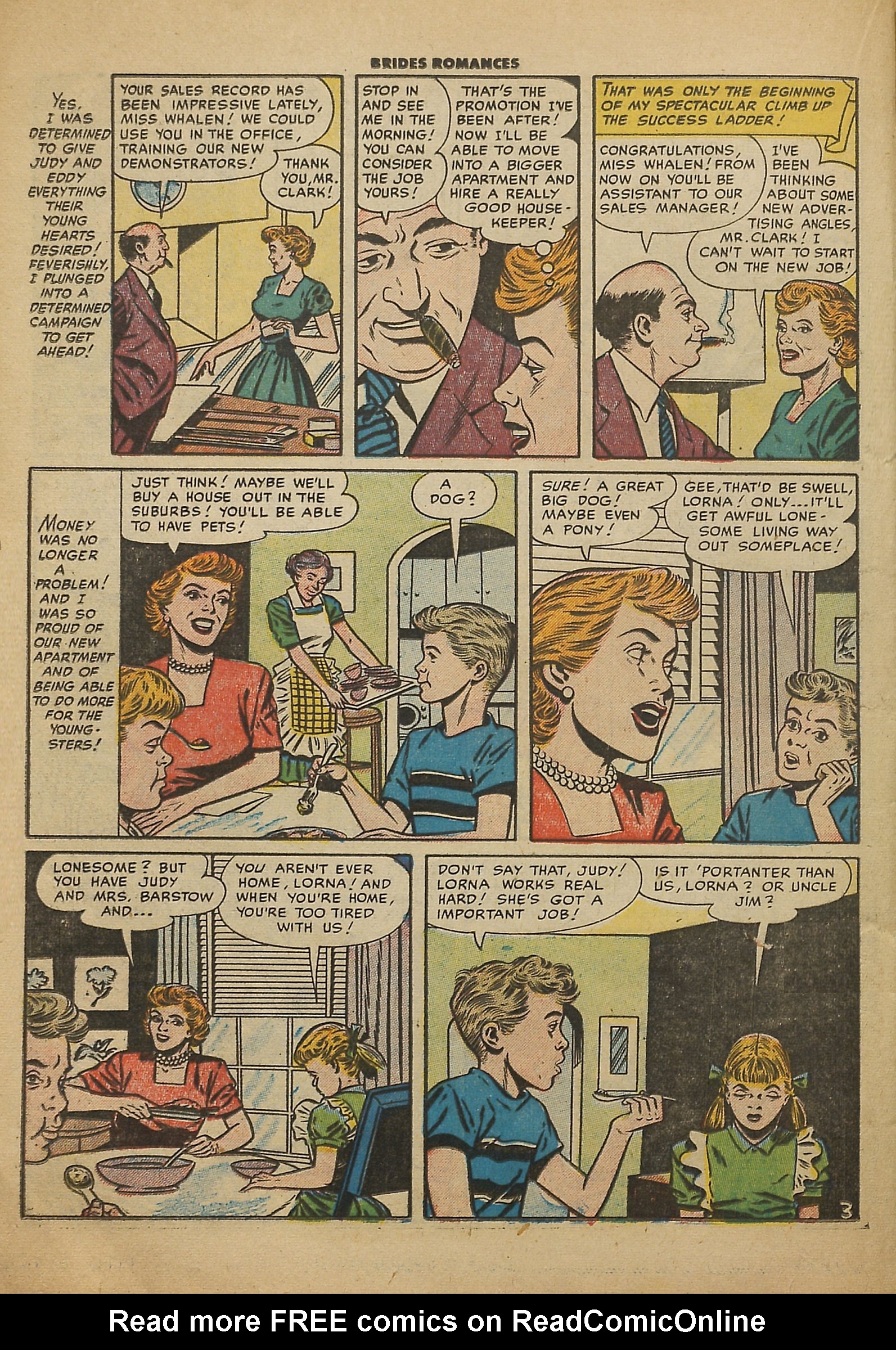 Read online Brides Romances comic -  Issue #11 - 21