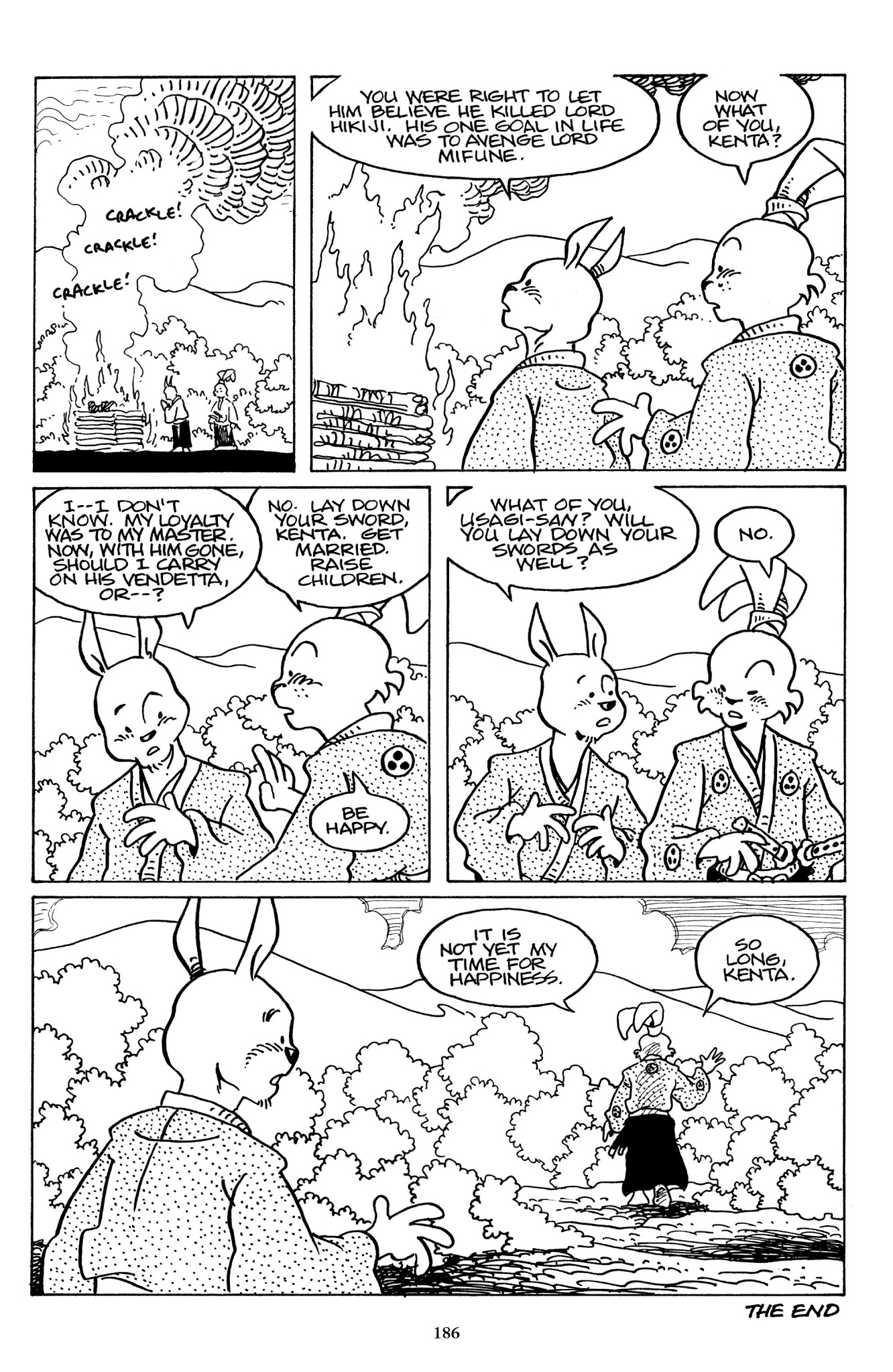 Read online The Usagi Yojimbo Saga comic -  Issue # TPB 7 - 182