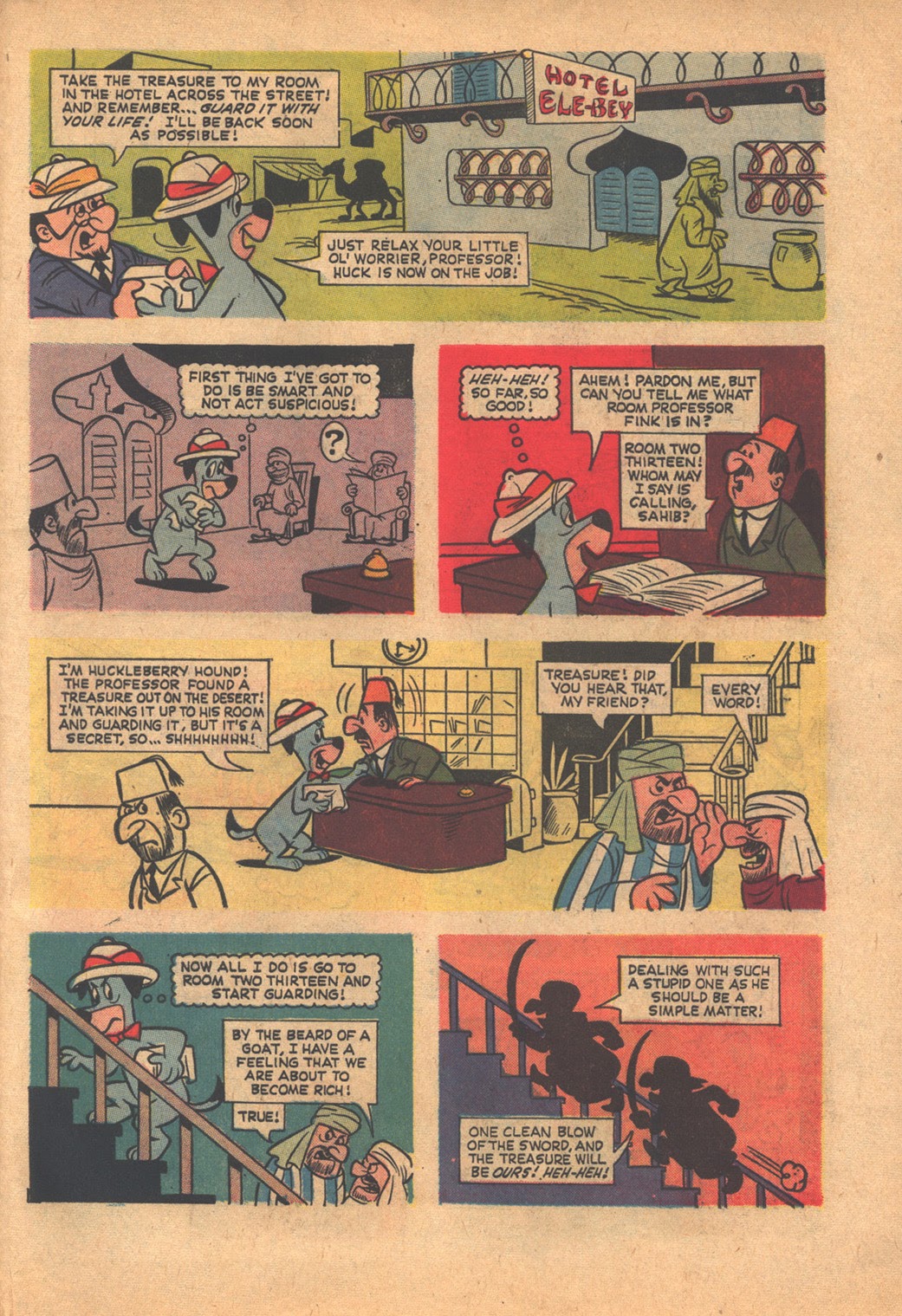 Read online Huckleberry Hound (1960) comic -  Issue #19 - 79