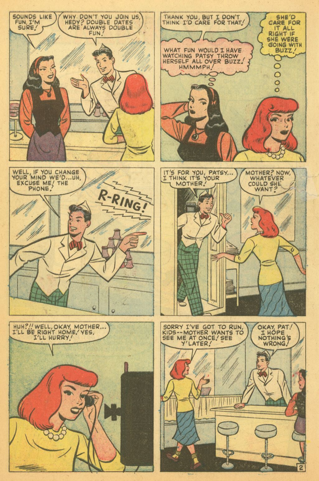 Read online Patsy Walker comic -  Issue #30 - 4