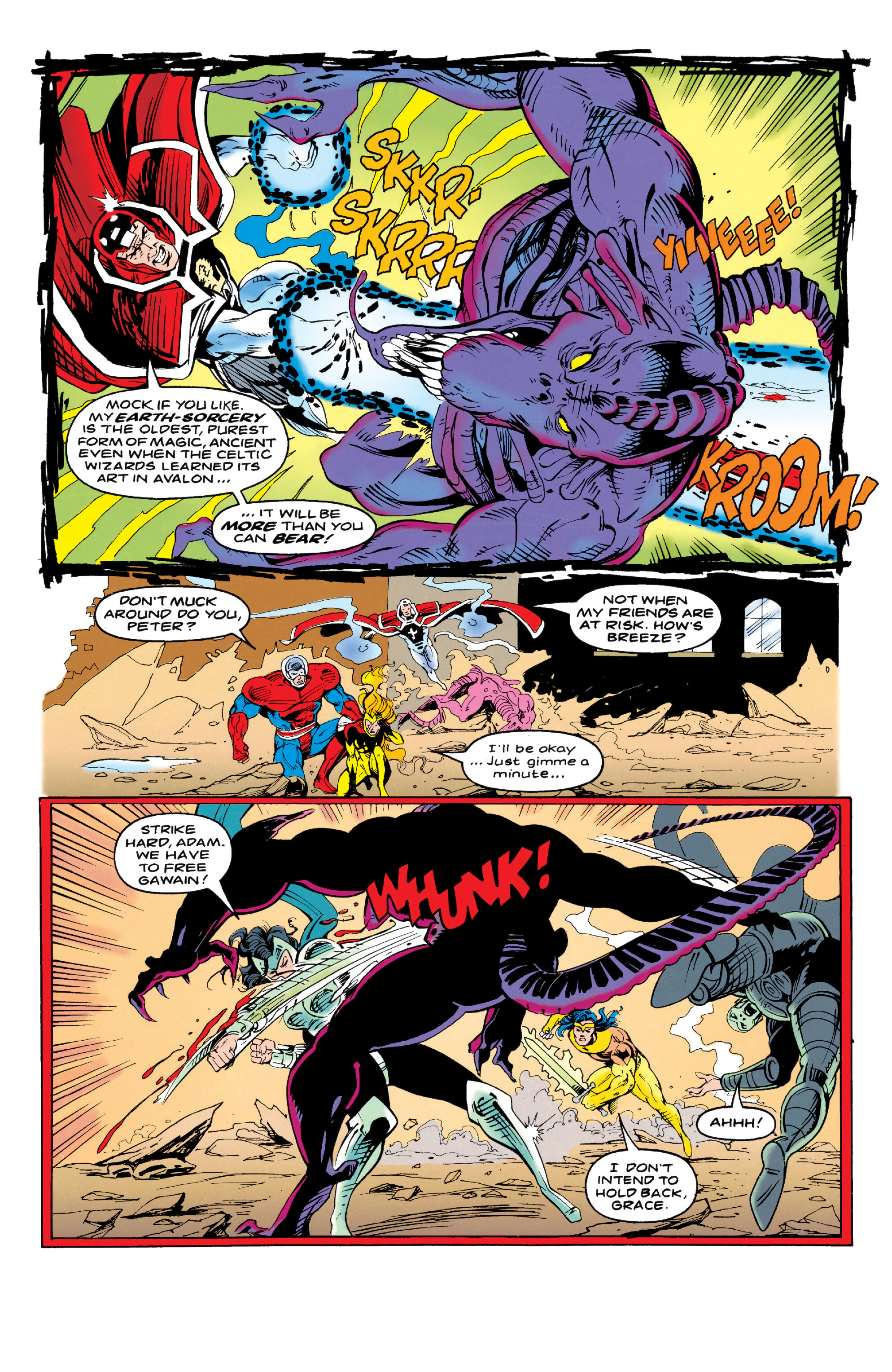 Read online Knights of Pendragon Omnibus comic -  Issue # TPB (Part 8) - 35