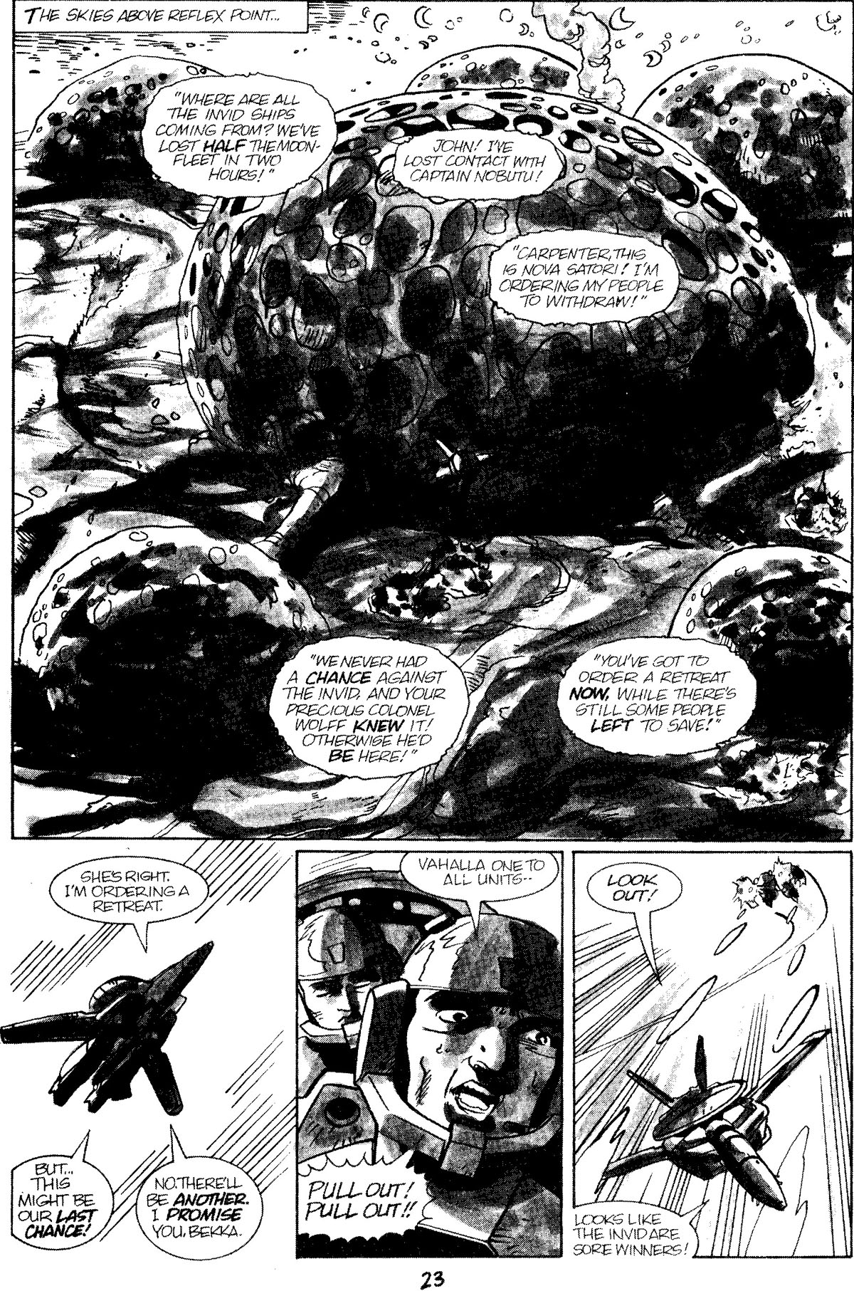 Read online Robotech: Invid War comic -  Issue #8 - 29