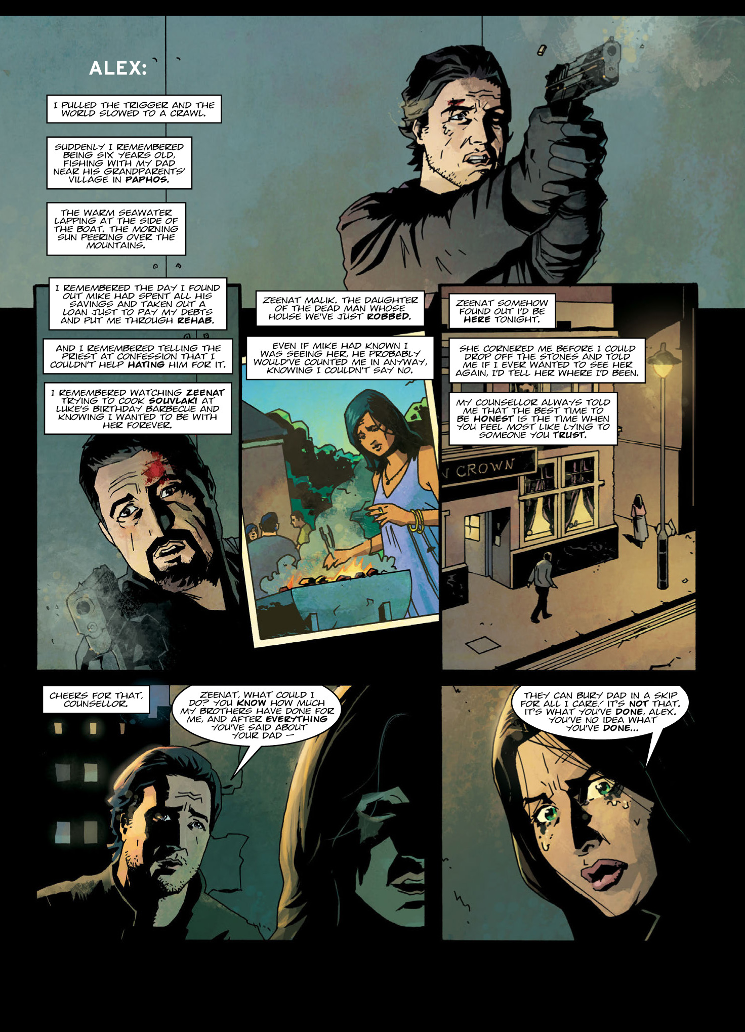 Read online Judge Dredd Megazine (Vol. 5) comic -  Issue #371 - 73