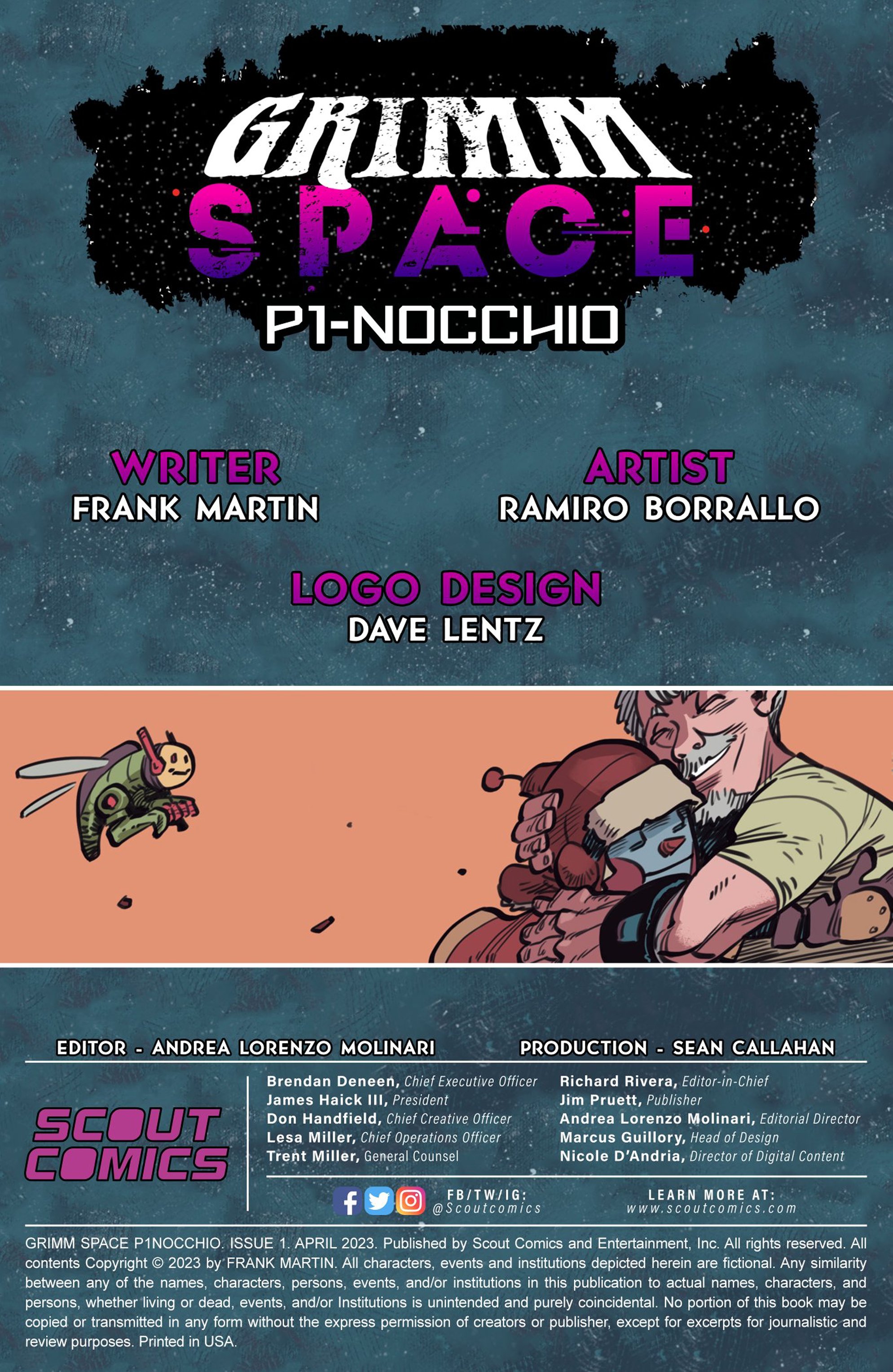 Read online Grimm Space P1-Nocchio comic -  Issue # Full - 2