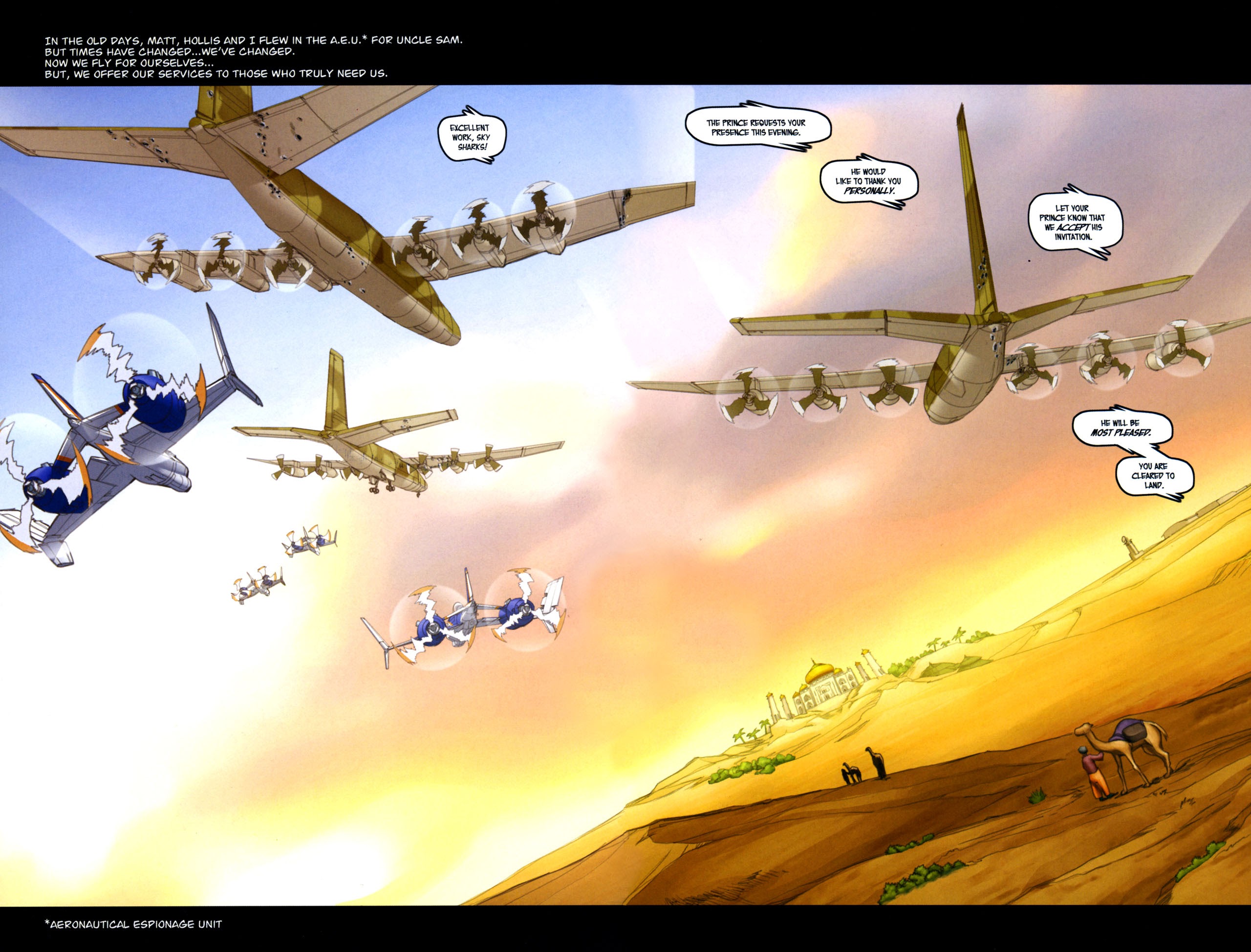 Read online Sky Sharks comic -  Issue #1 - 9