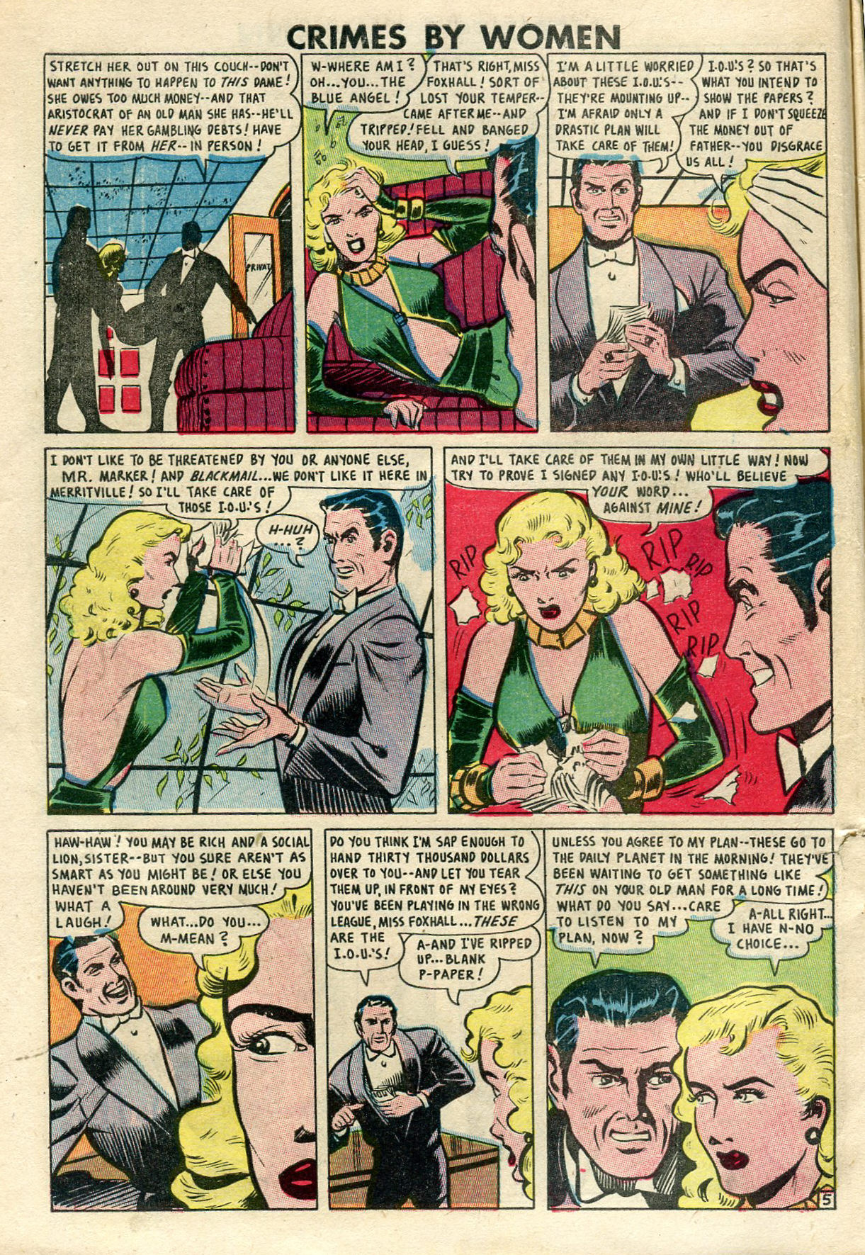 Read online Crimes By Women comic -  Issue #9 - 6