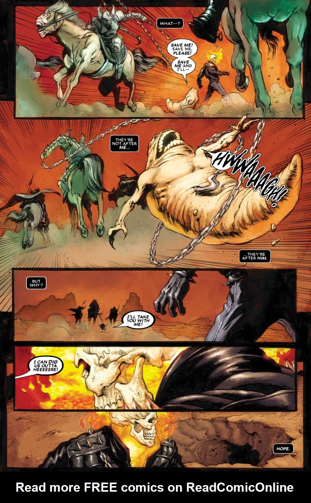 Read online Ghost Rider: Cycle of Vengeance comic -  Issue # TPB - 81