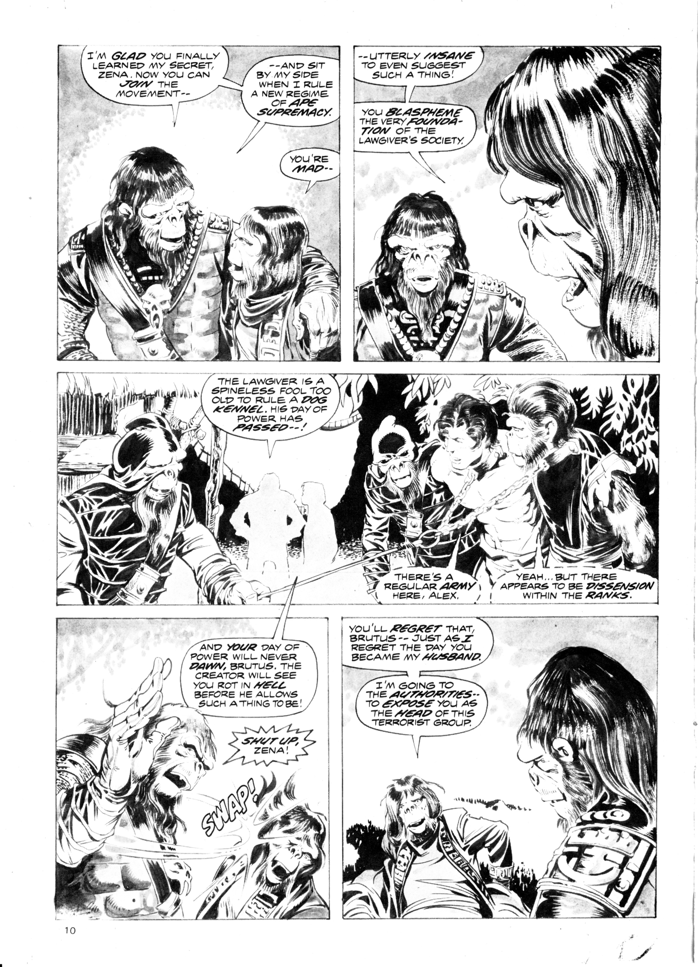 Read online Planet of the Apes (1974) comic -  Issue #13 - 10