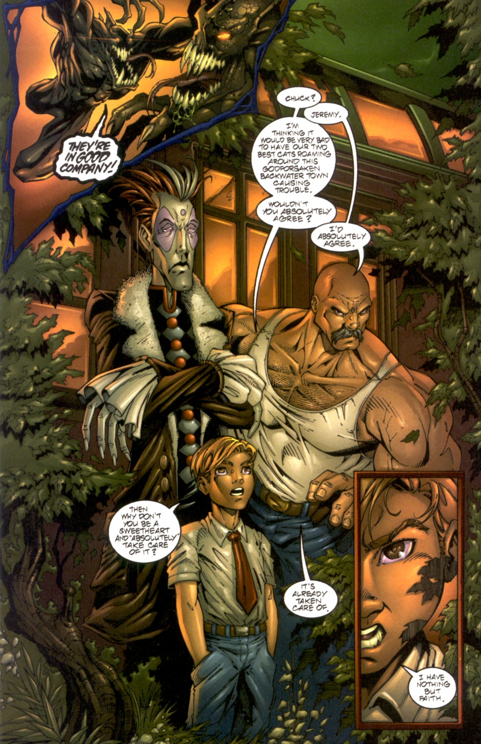 Read online Darkchylde: The Legacy comic -  Issue #3 - 4