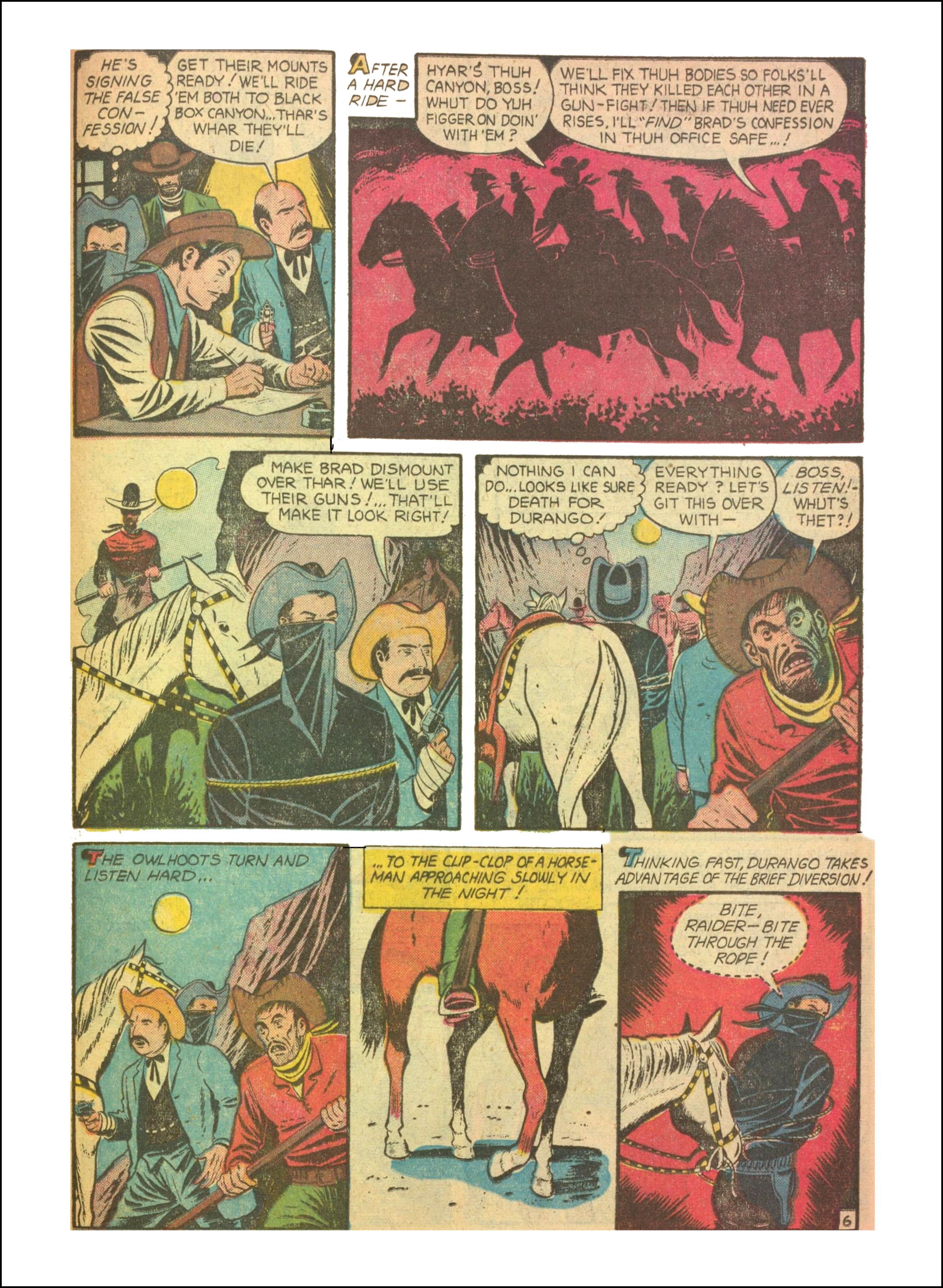 Read online Charles Starrett as The Durango Kid comic -  Issue #36 - 25