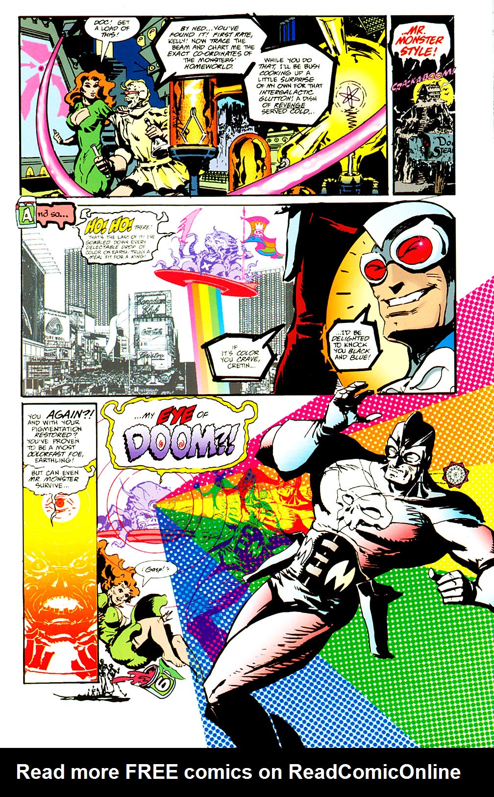 Read online Mr. Monster Attacks ! comic -  Issue #1 - 8
