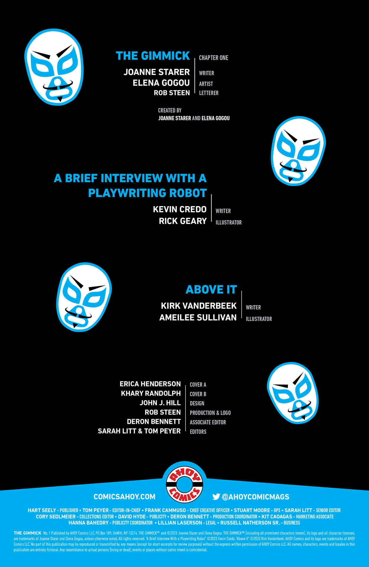 Read online The Gimmick comic -  Issue #1 - 2