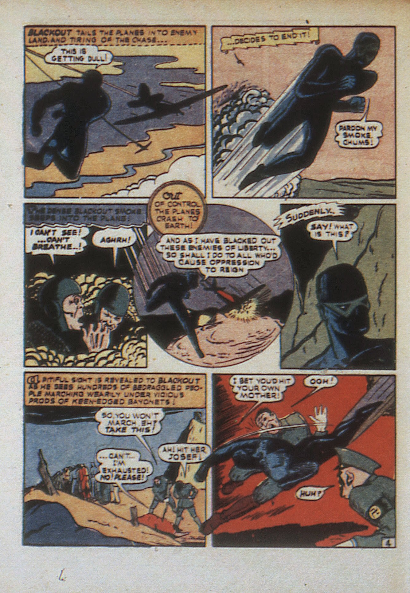 Read online Captain Battle Comics comic -  Issue #1 - 60