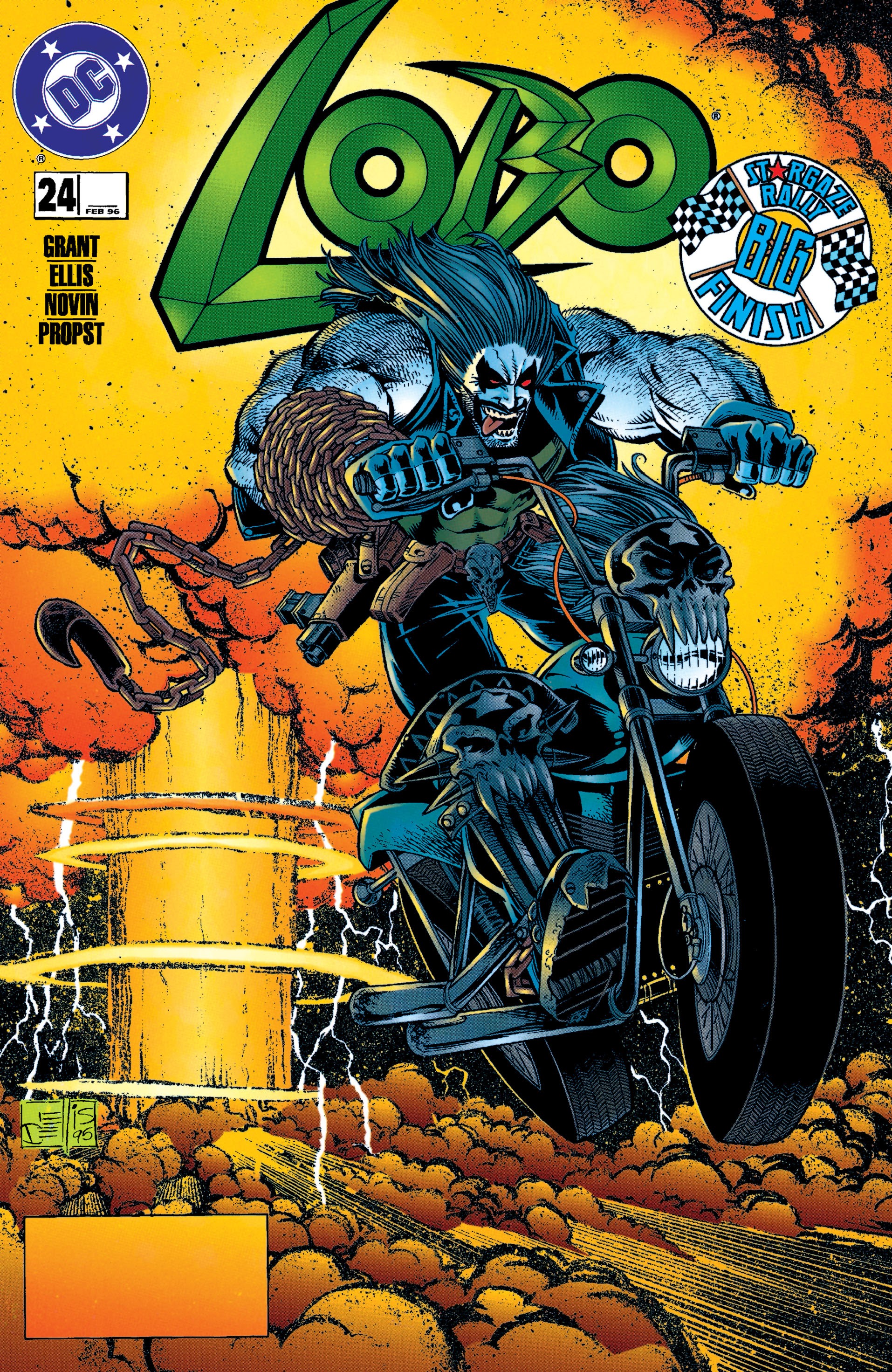 Read online Lobo (1993) comic -  Issue #24 - 1