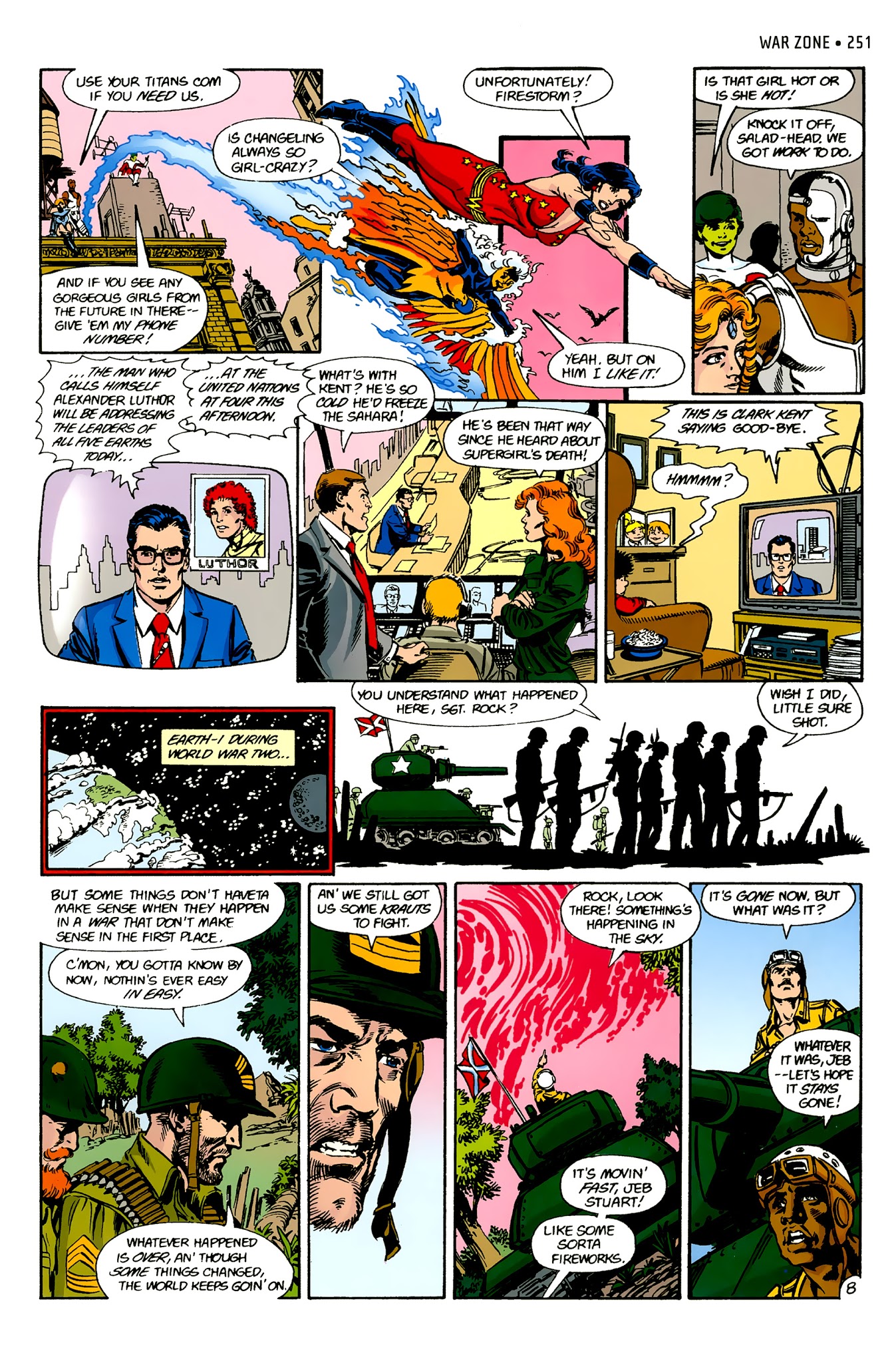 Read online Crisis on Infinite Earths (1985) comic -  Issue # _Absolute Edition 2 - 177